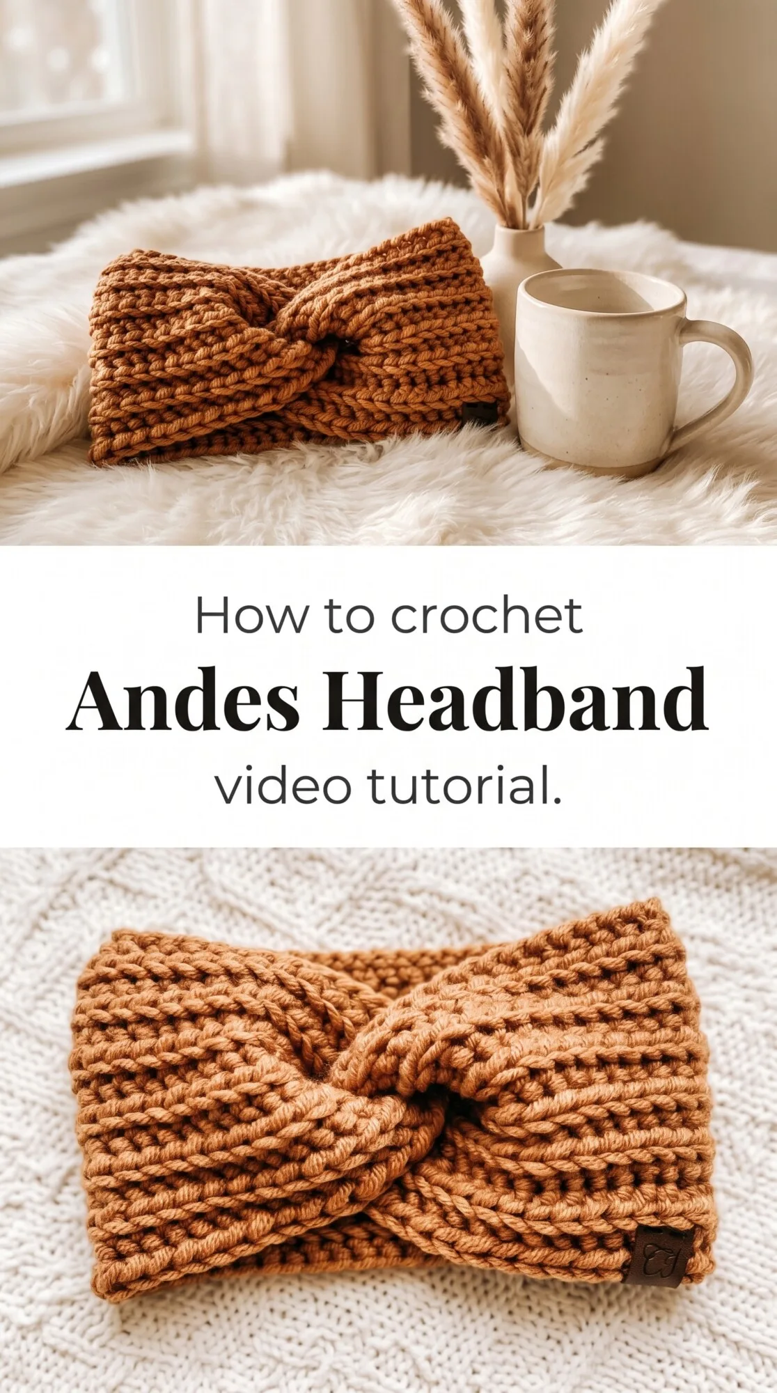 Crochet Andes Headband: A Timeless Winter Accessory