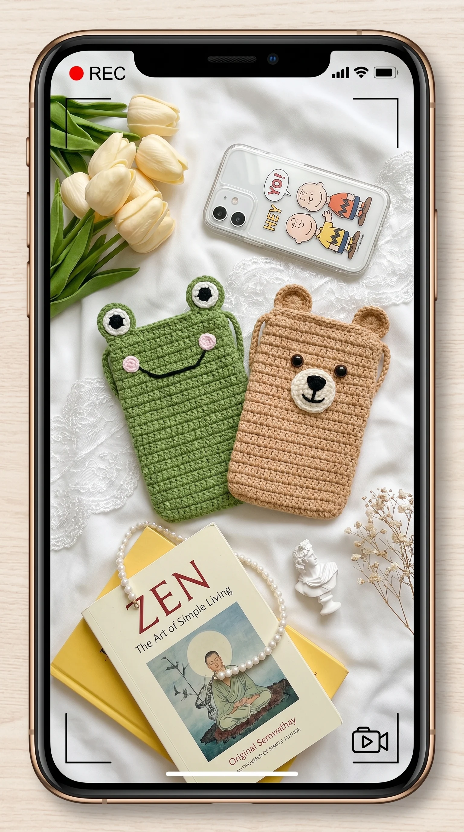 Crochet Animal Phone Pouch: A Playful Daily Companion