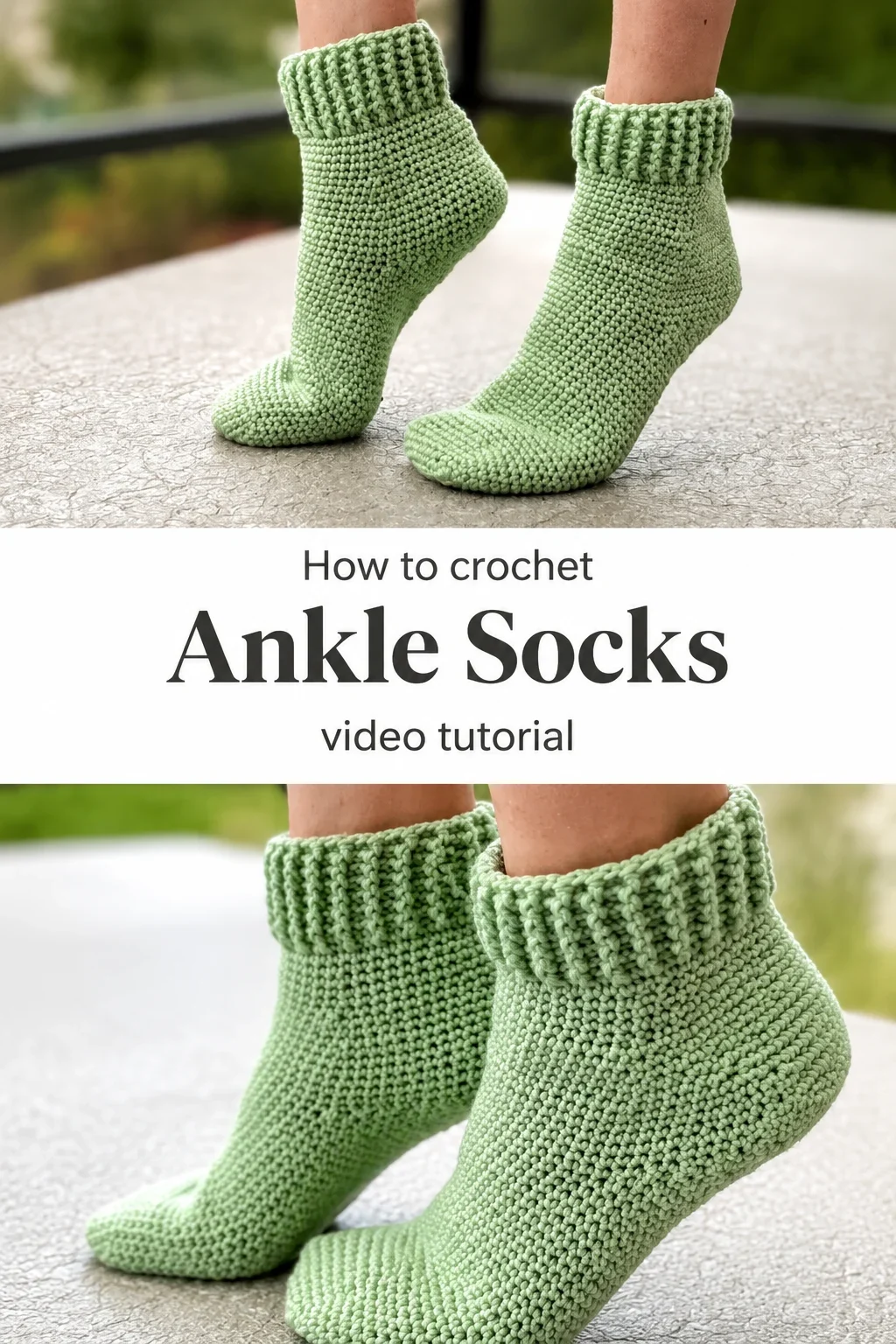 Crochet Ankle Socks: A Cozy Handmade Essential