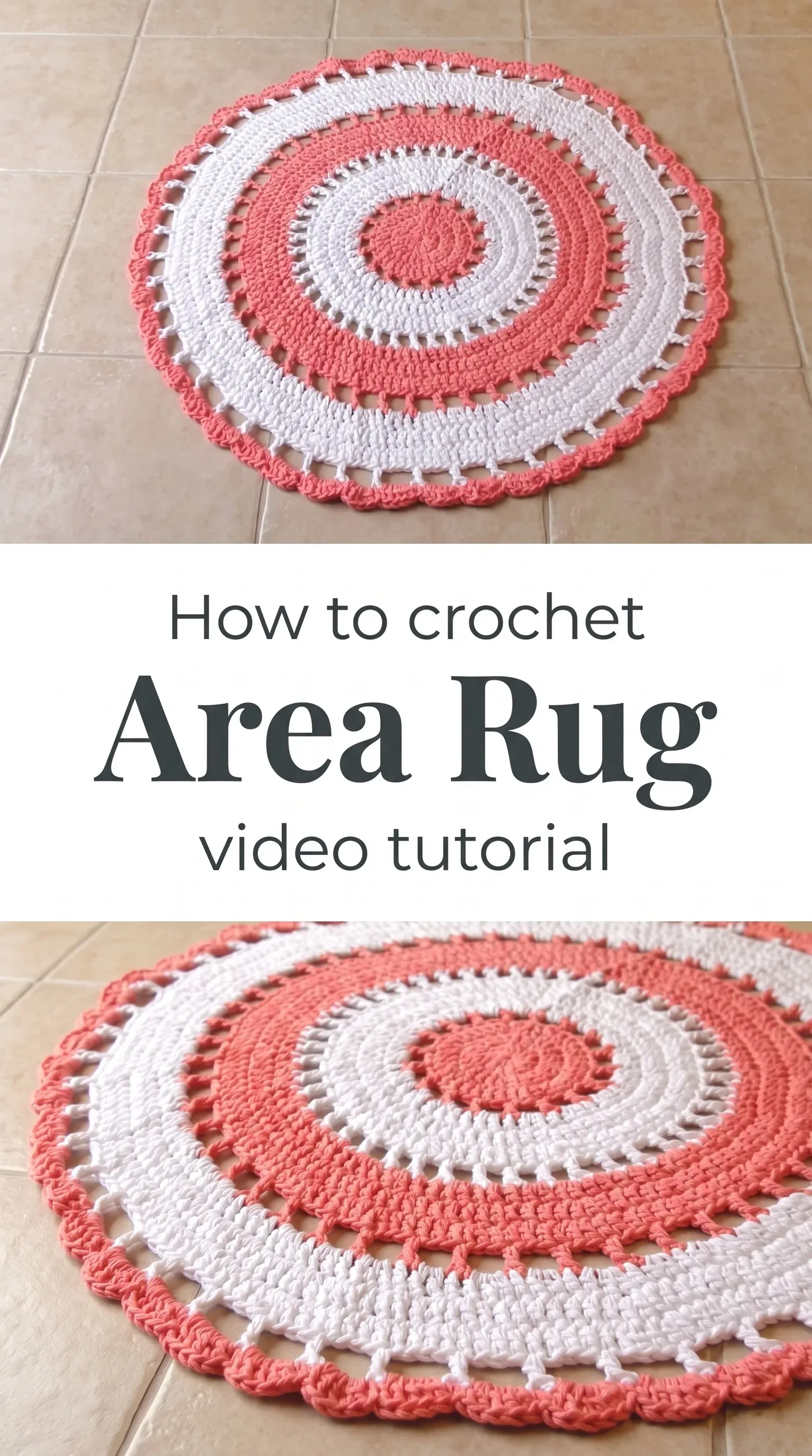 Crochet Area Rug: A Bold and Timeless Home Accent