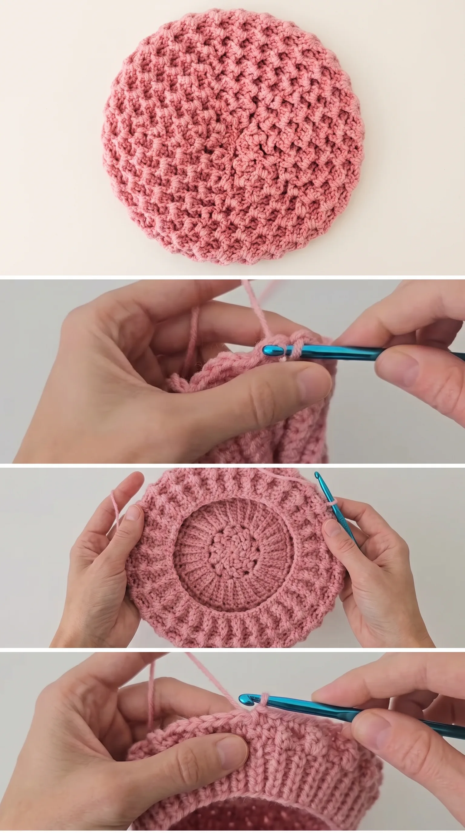 Crochet Autumn Beret: A Chic and Timeless Classic pattern