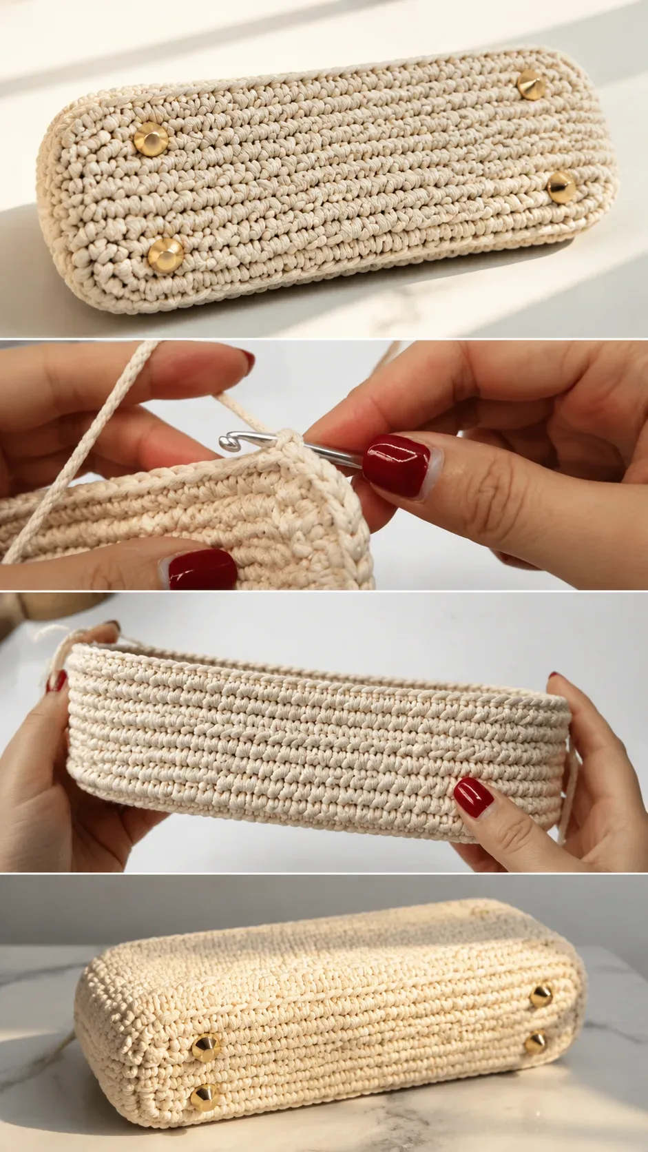 Crochet Bag Base: A Structured and Timeless Essential pattern