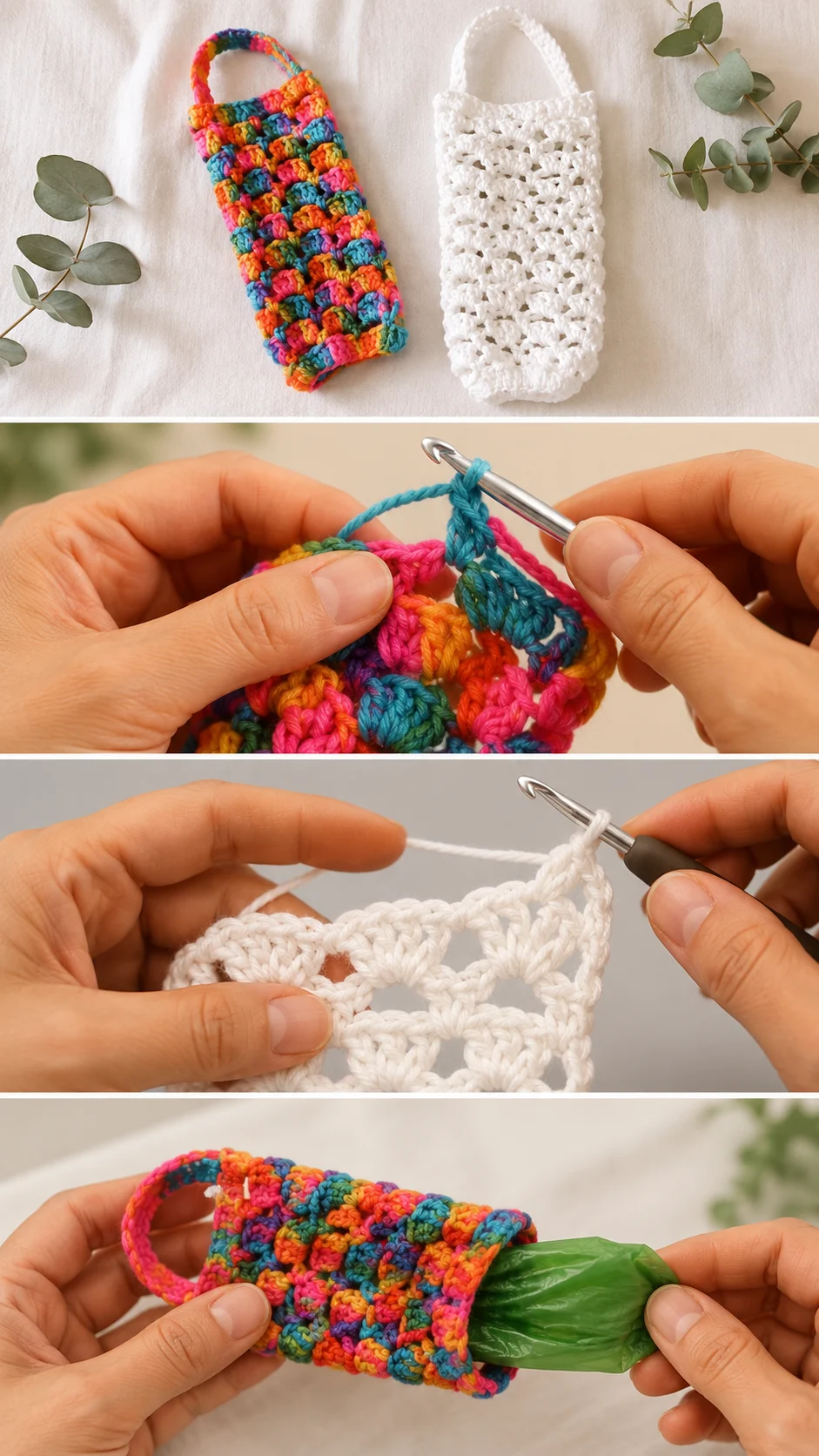 Crochet Bag Dispenser: A Clever and Practical Home Staple pattern