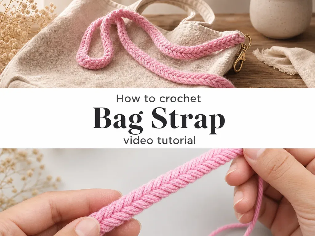 Crochet Bag Strap: A Strong and Versatile Accent