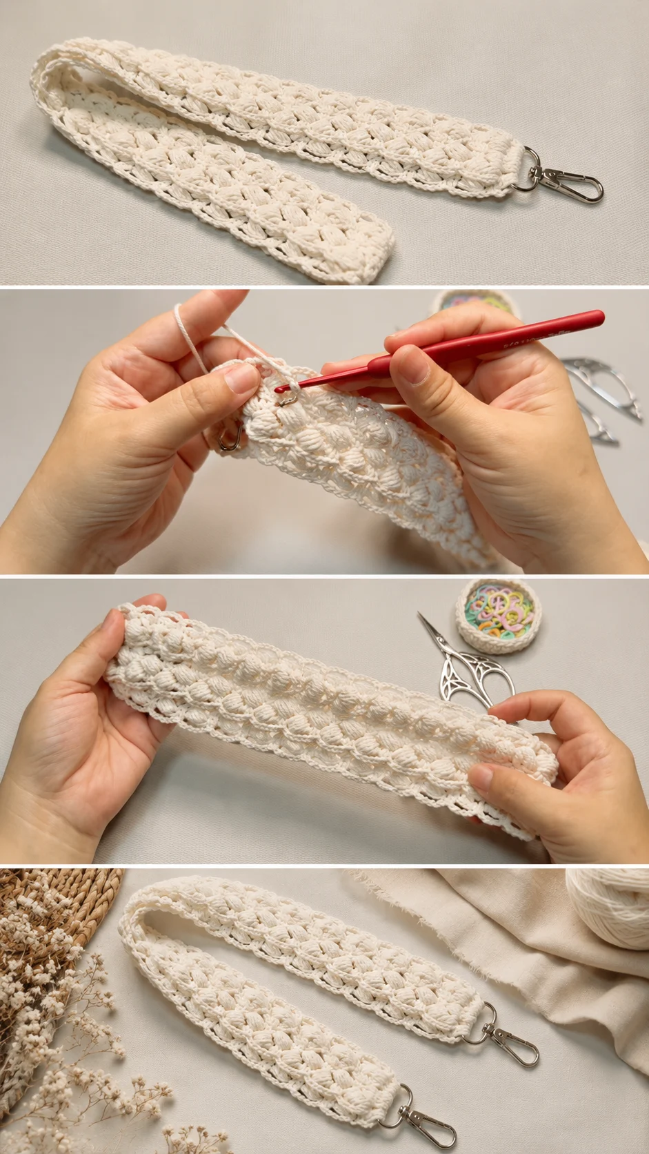 Crochet Bag Strap: A Versatile and Chic Accessory pattern
