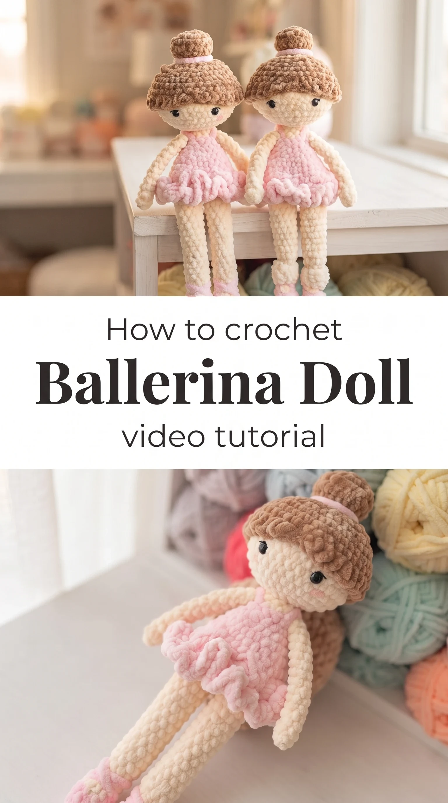 Crochet Ballerina Doll: A Whimsical Handmade Treasure