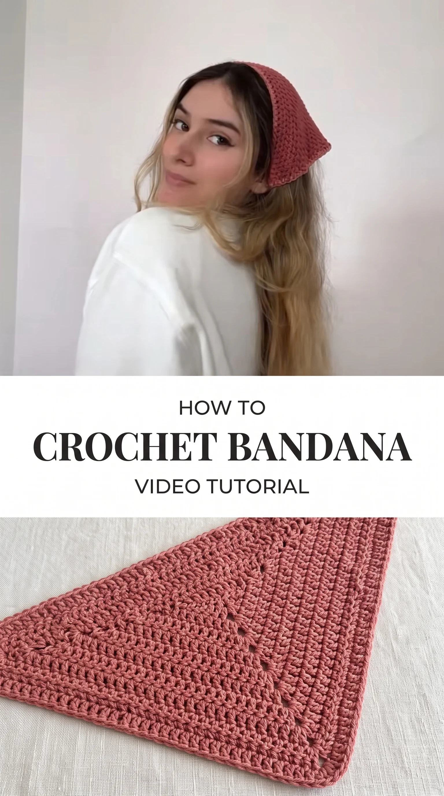 Crochet Bandana: A Chic and Effortless Accessory