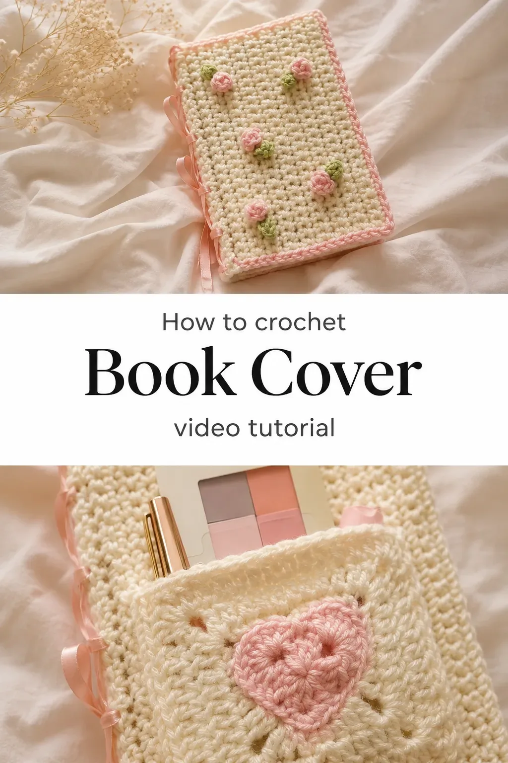 Crochet Book Covers: A Charming Handmade Keepsake