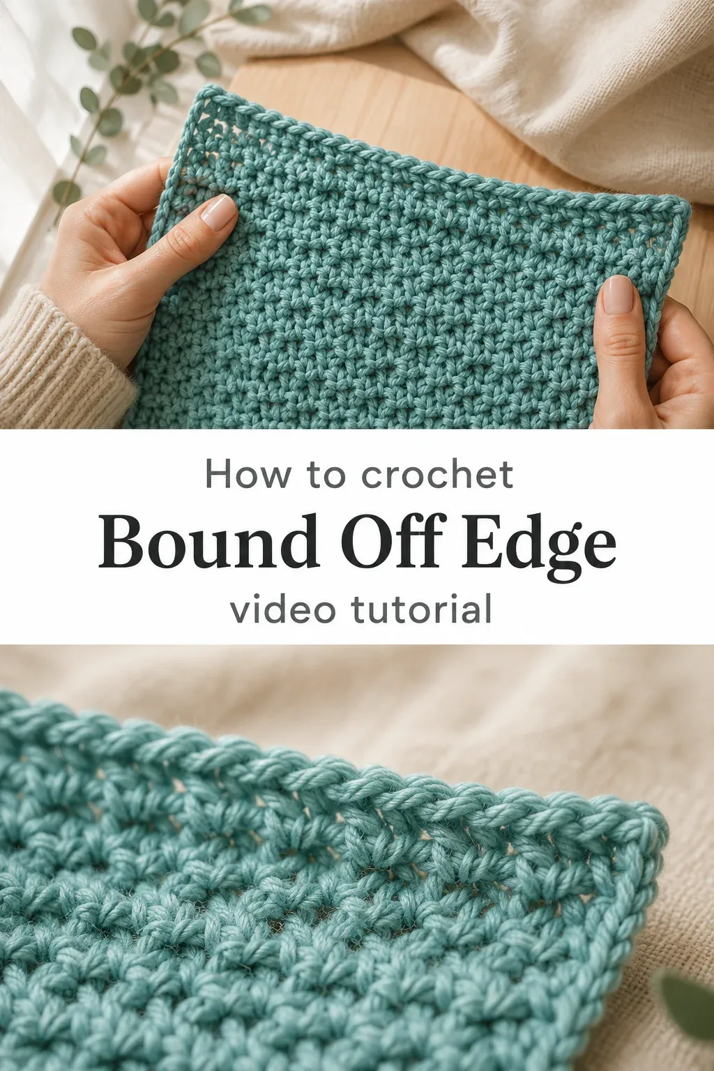 Crochet Bound Off Edge: A Clean and Polished Finish