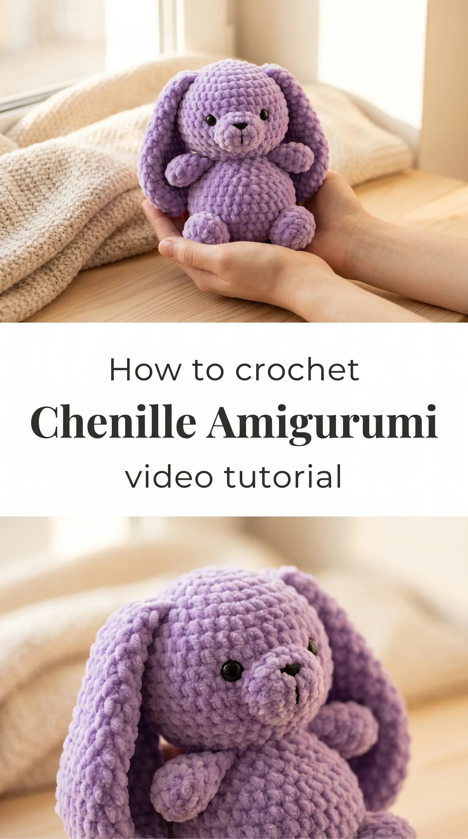 Crochet Chenille Amigurumi: A Soft and Fluffy Delight