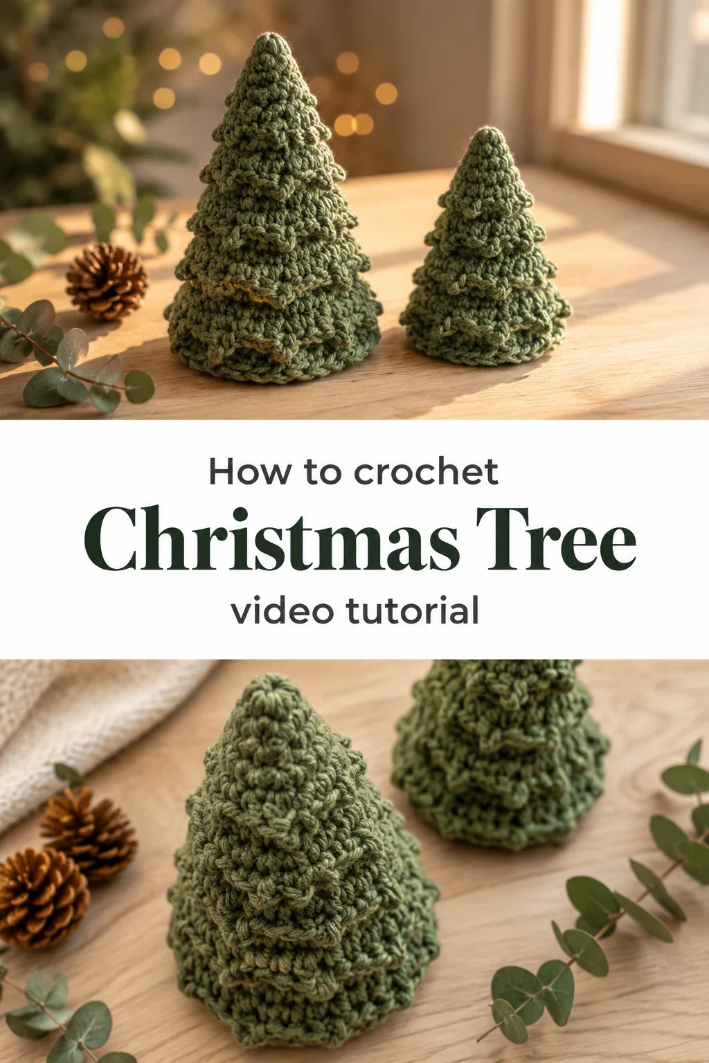 Crochet Christmas Tree: A Festive Holiday Accent