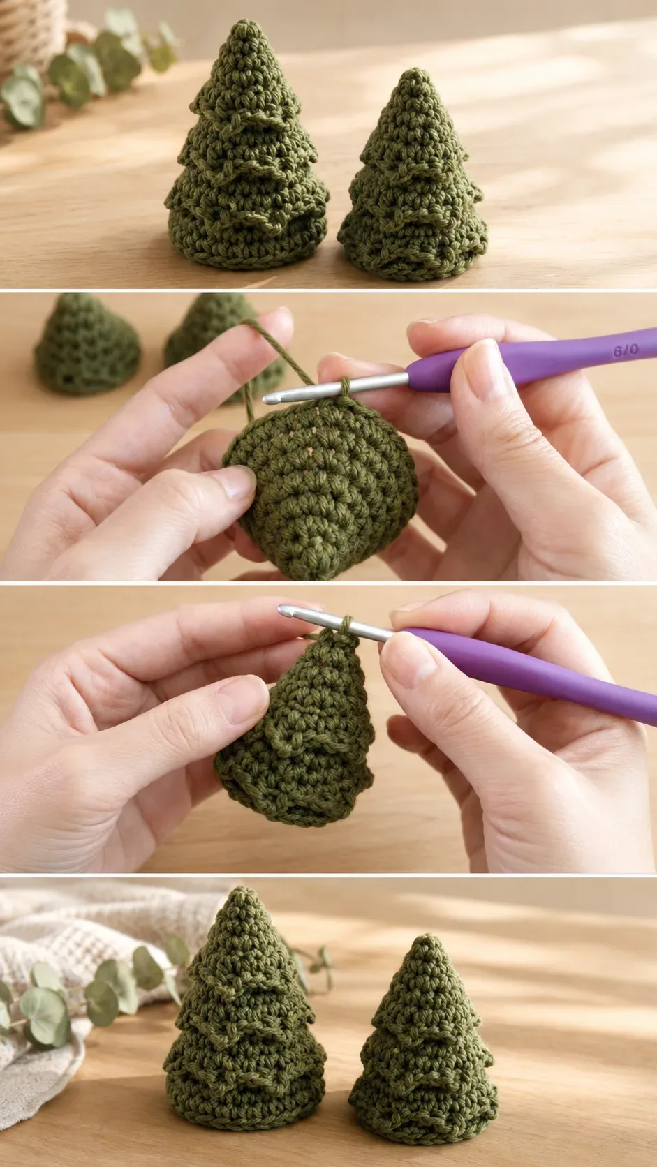 Crochet Christmas Tree: A Festive Holiday Accent pattern