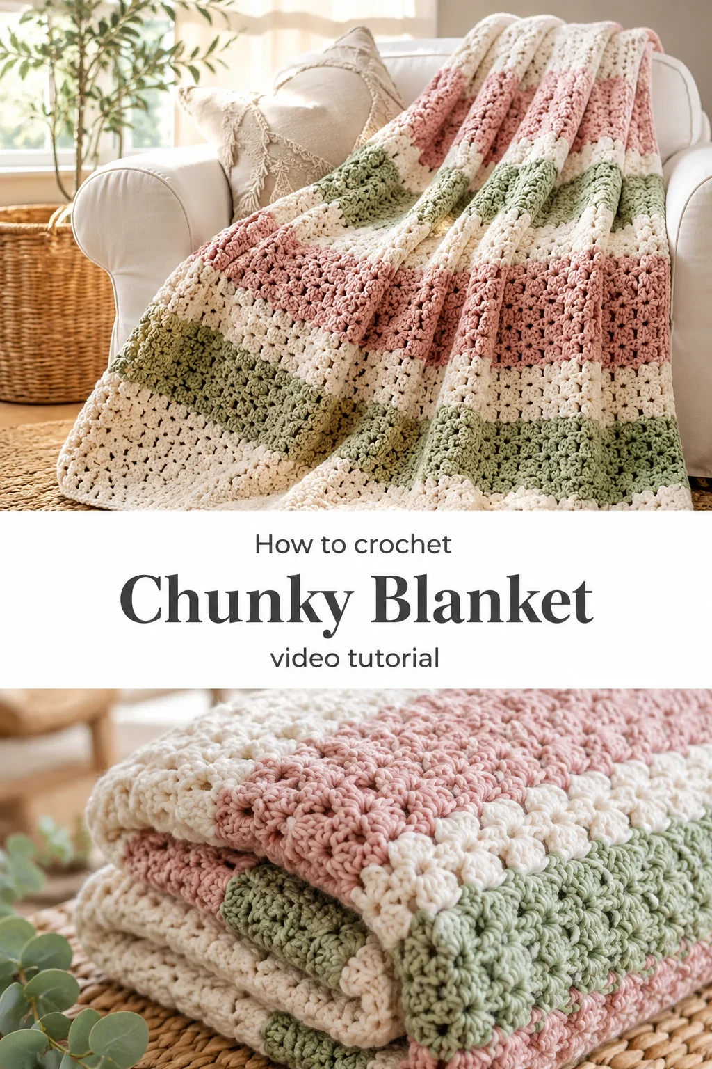 Crochet Chunky Blanket: A Warm and Timeless Classic