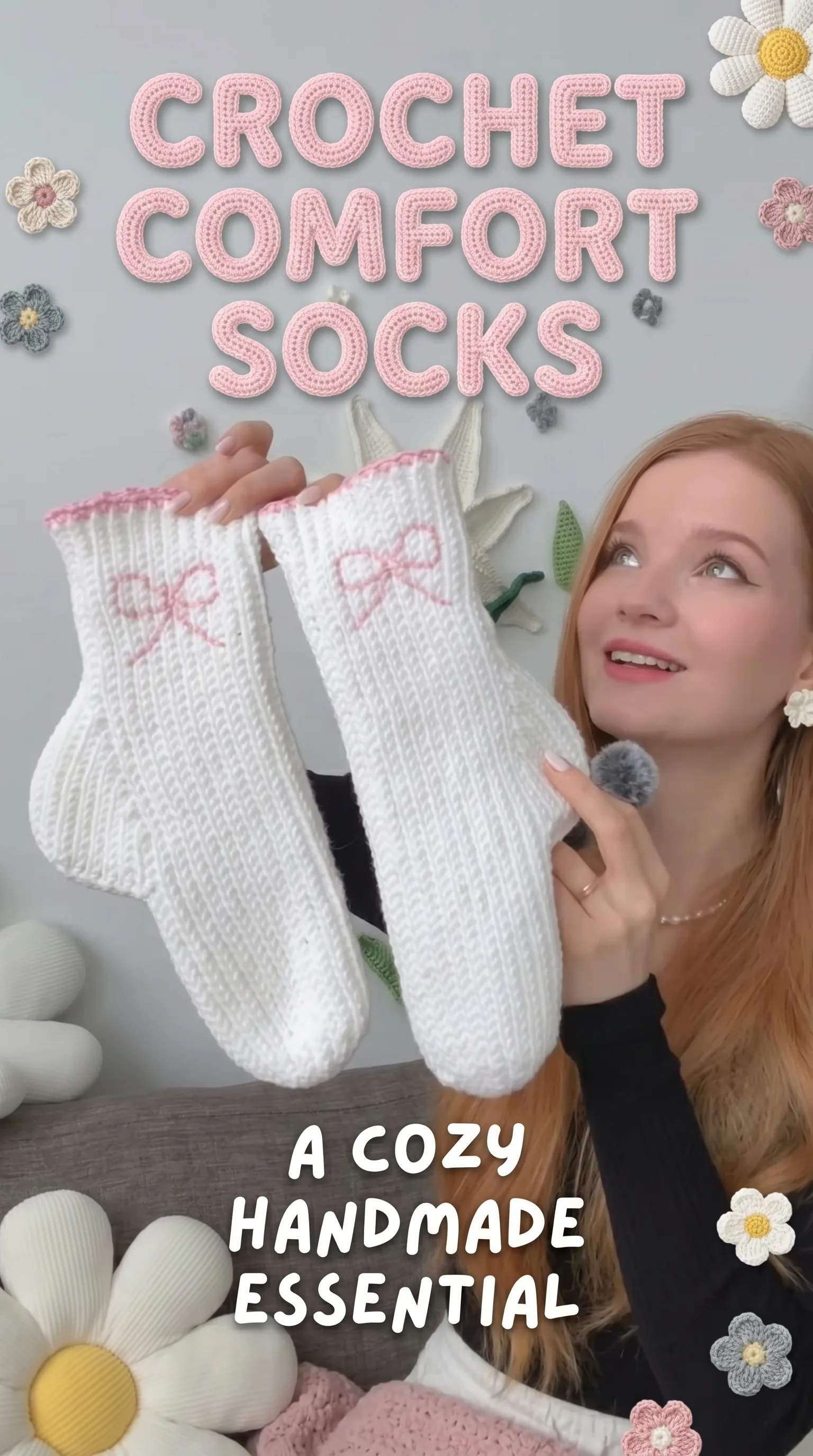 Crochet Comfort Socks: A Cozy Handmade Essential
