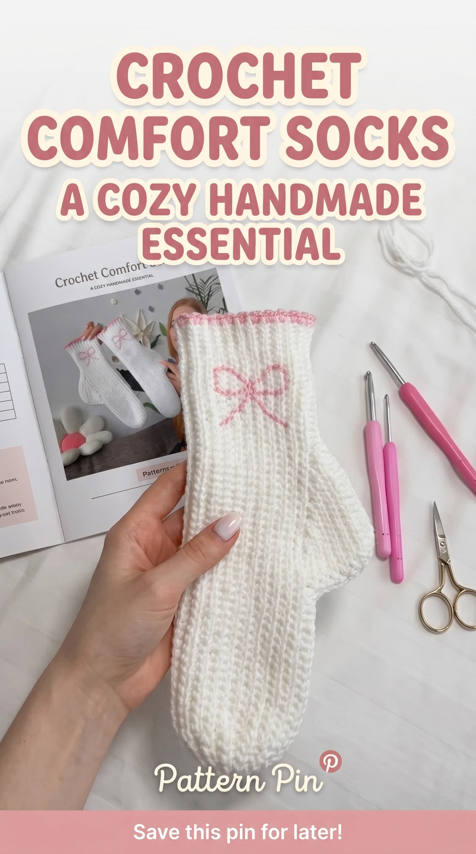 Crochet Comfort Socks: A Cozy Handmade Essential pattern