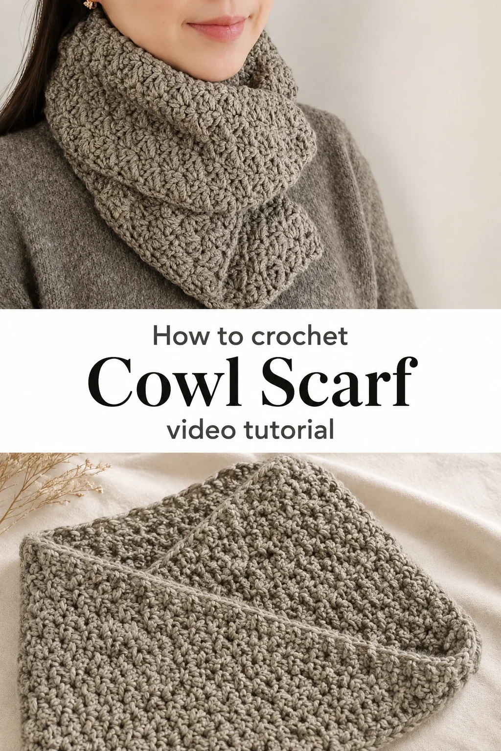 Crochet Cowl Scarf: A Warm and Charming Winter Wrap