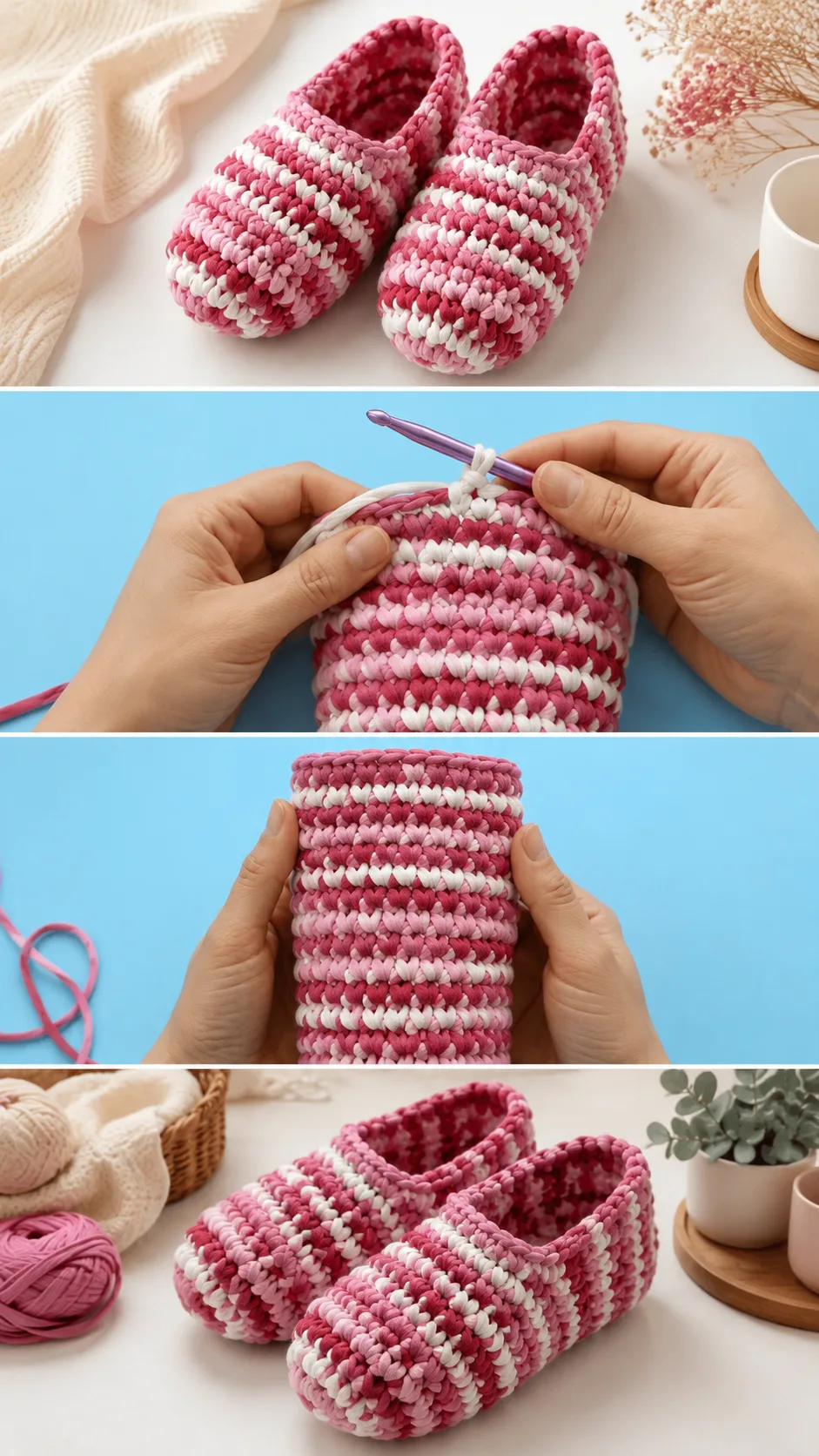 Crochet Cozy Slipper Socks: A Warm Everyday Essential pattern