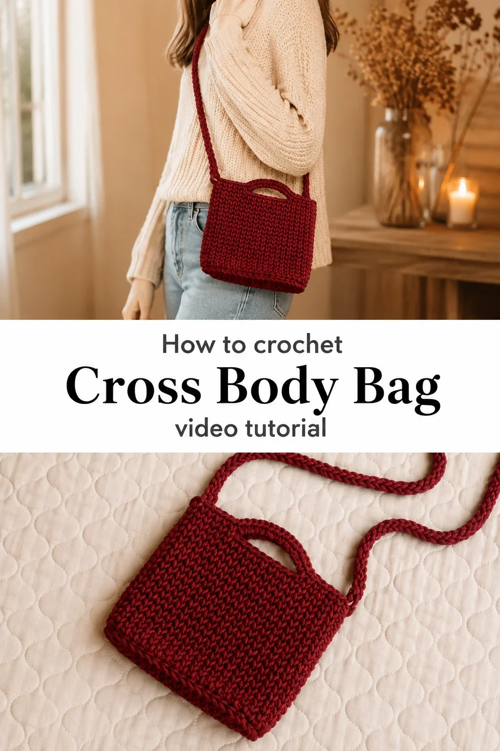 Crochet Cross Body Bag: A Chic Everyday Essential
