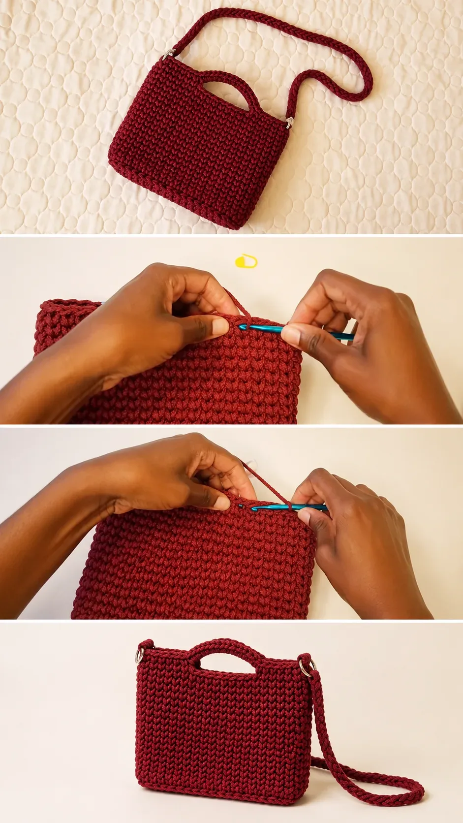 Crochet Cross Body Bag: A Chic Everyday Essential pattern