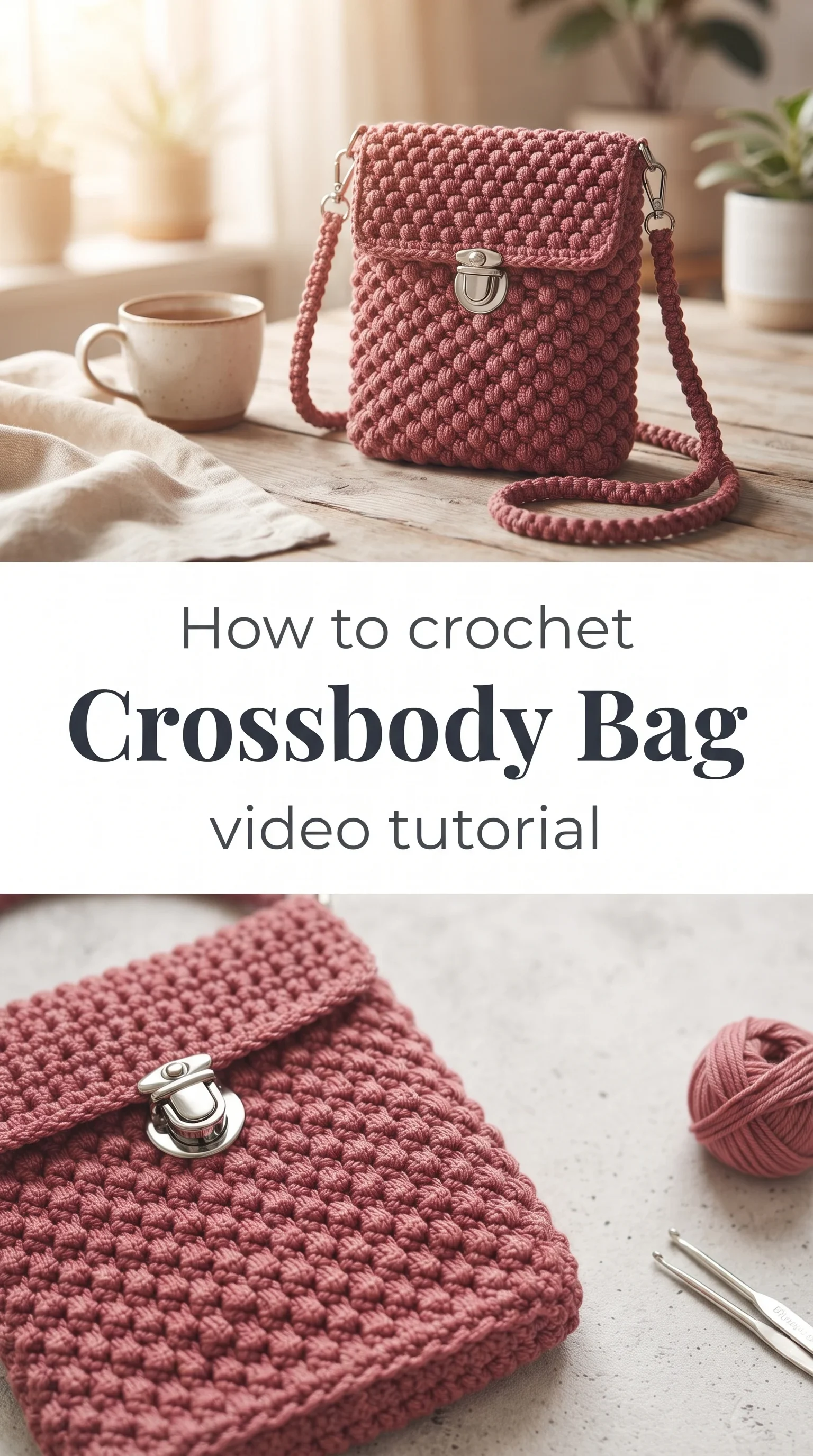 Crochet Crossbody Bag: A Chic Everyday Essential