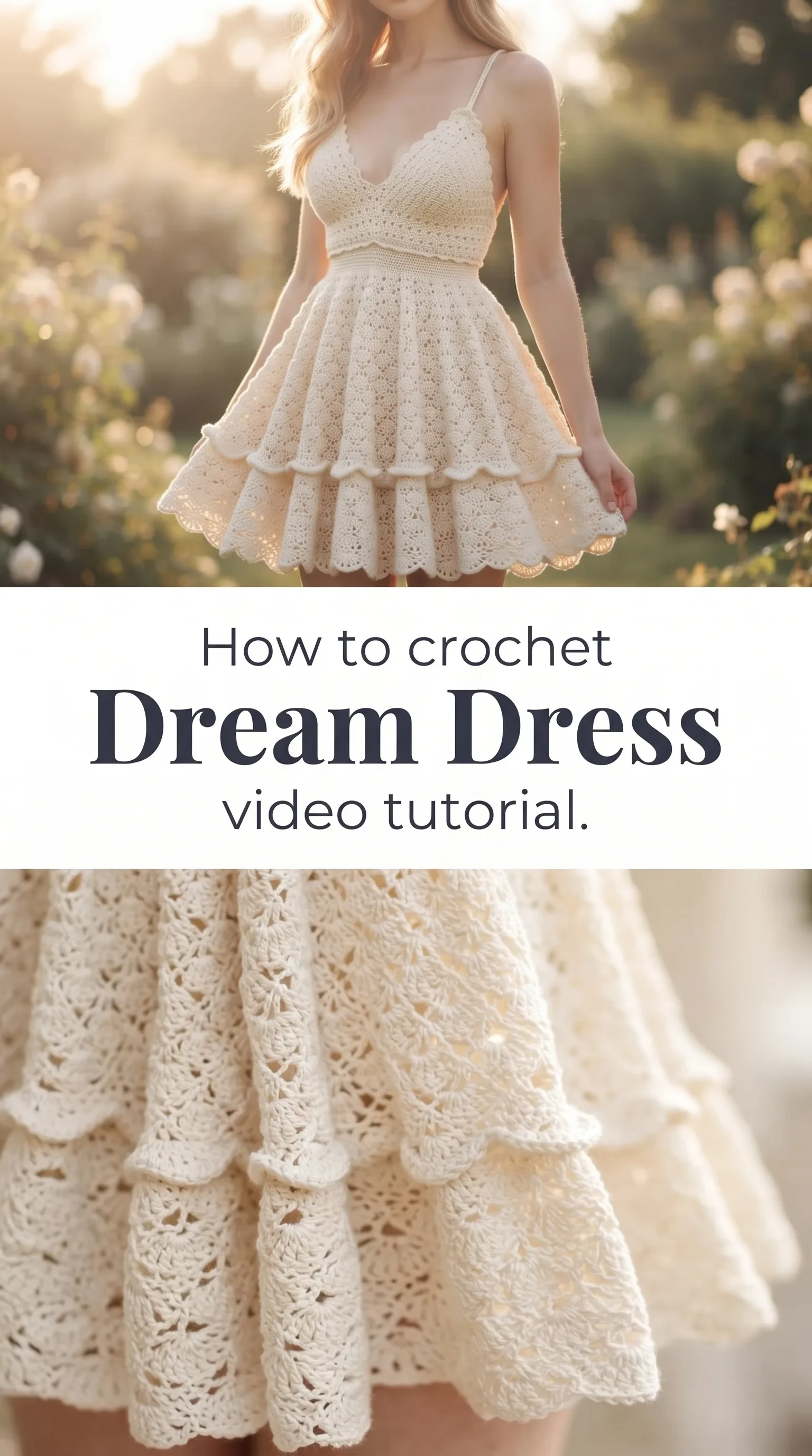 Crochet Dream Dress: A Romantic Handmade Masterpiece