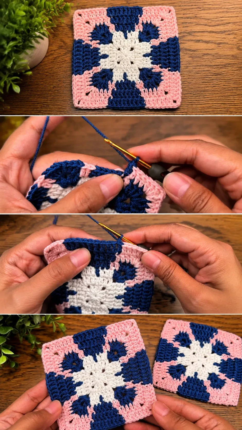 Crochet Granny Square Blanket: A Timeless Handmade Classic pattern