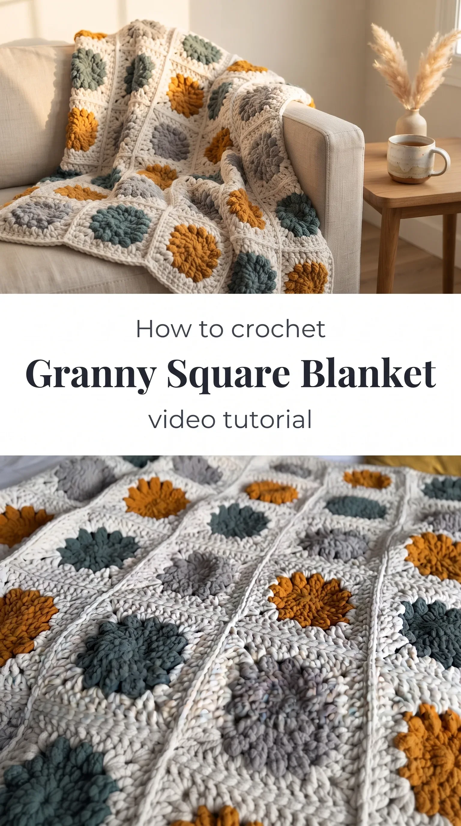 Crochet Granny Square Blanket: A Warm Timeless Classic