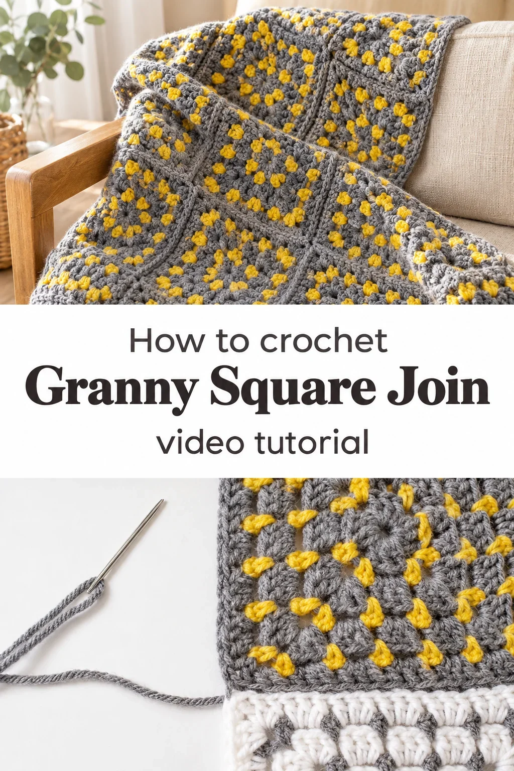 Crochet Granny Square Join: A Seamless Timeless Finish