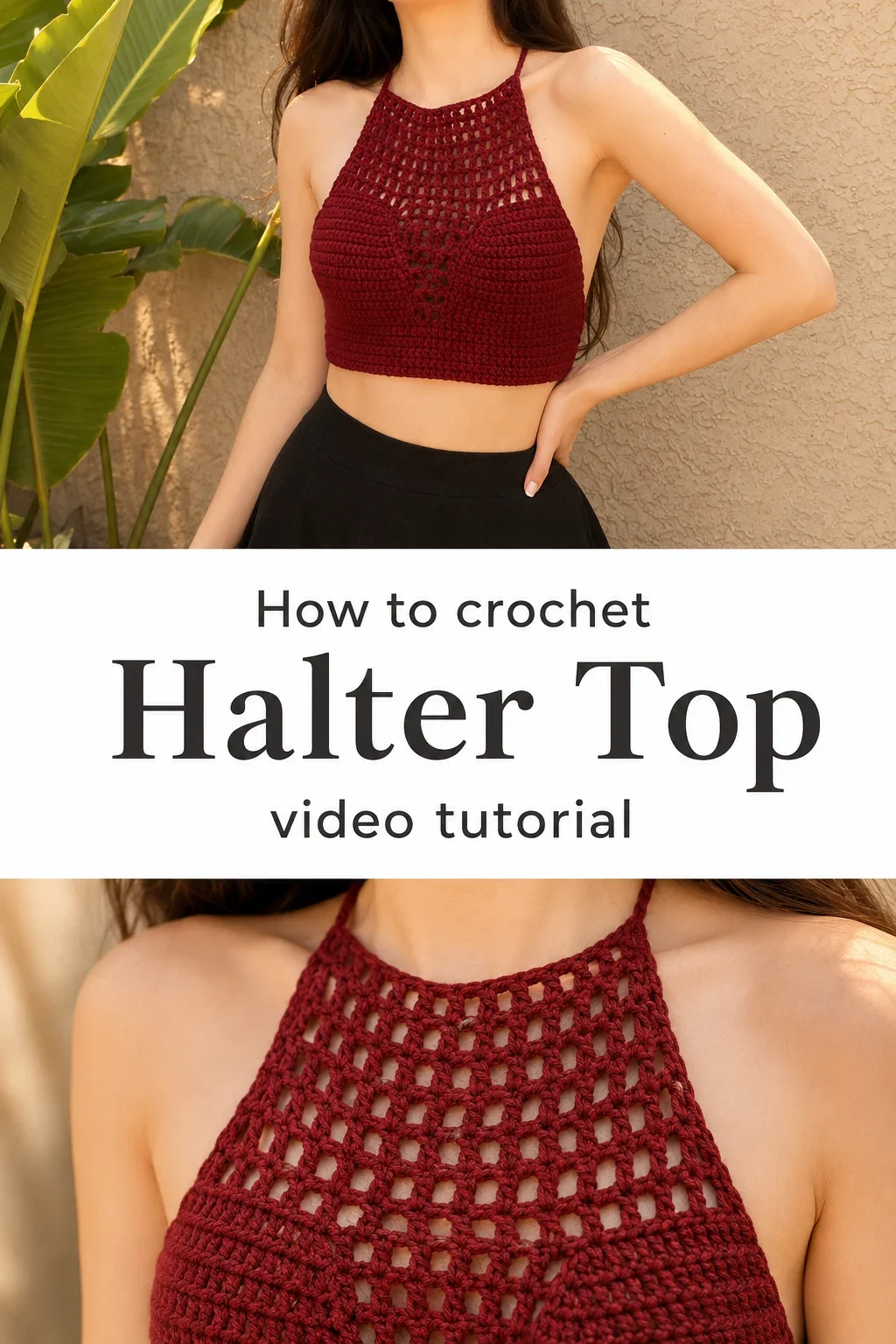 Crochet Halter Top: A Chic and Feminine Statement