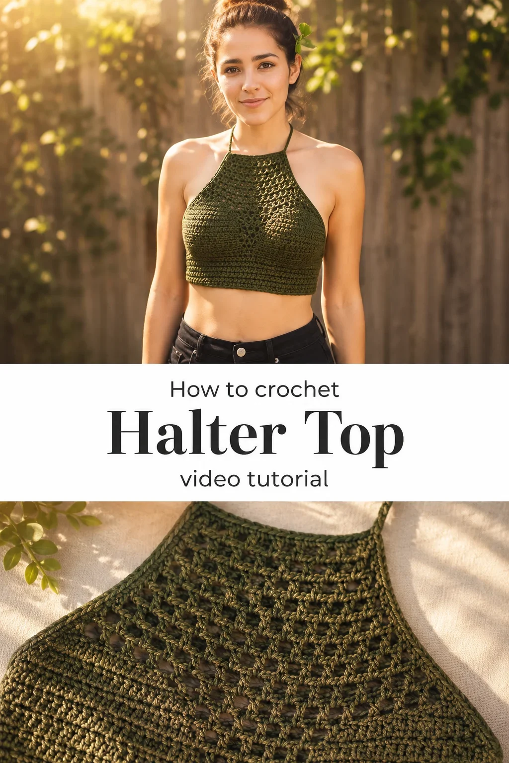Crochet Halter Top: A Chic Summer Essential