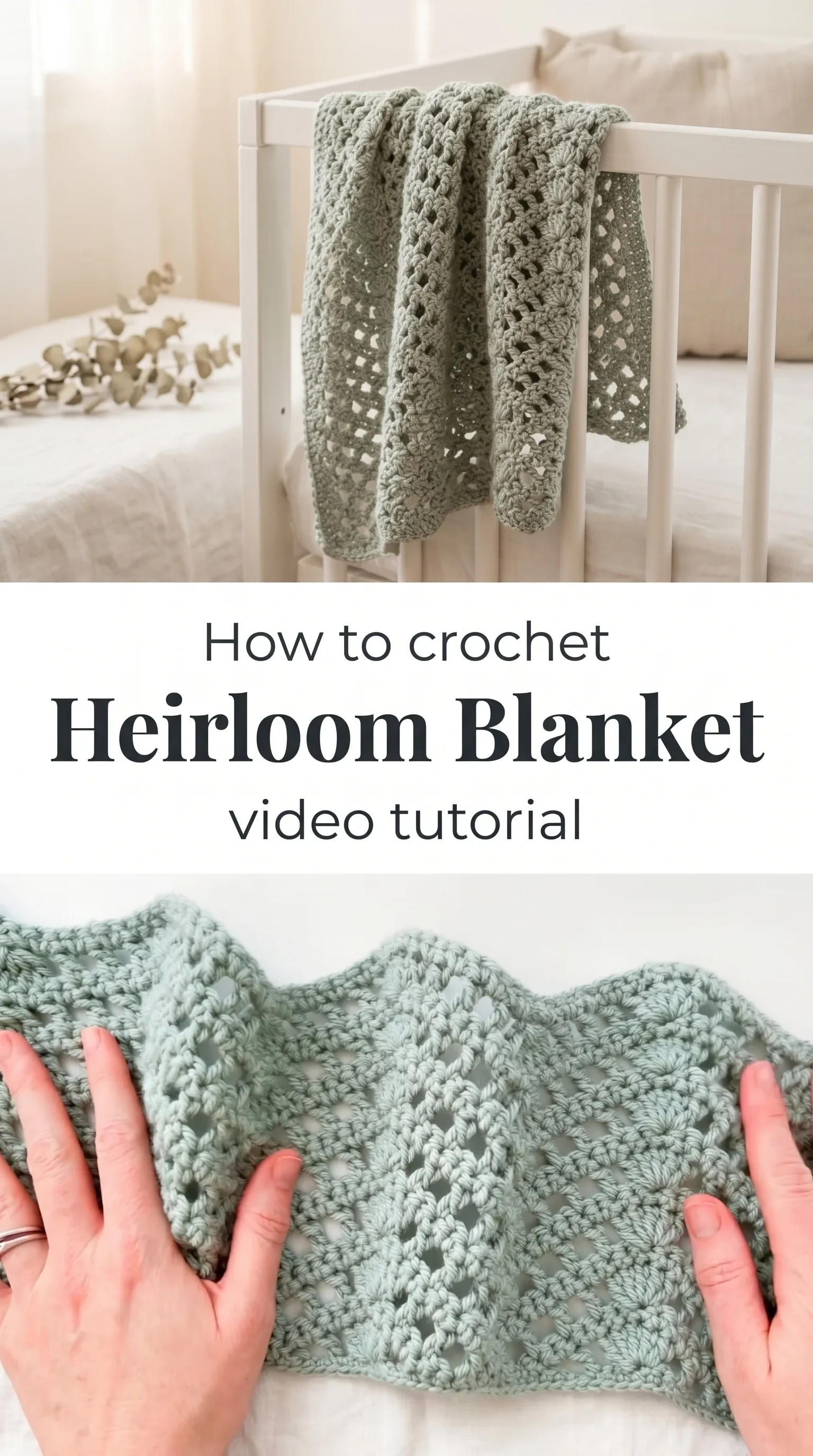 Crochet Heirloom Blanket: A Timeless Nursery Treasure
