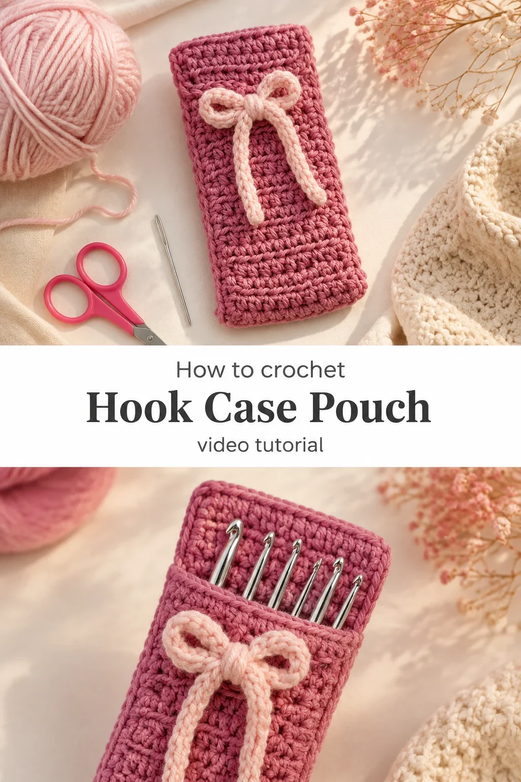 Crochet Hook Case: A Charming and Practical Pouch
