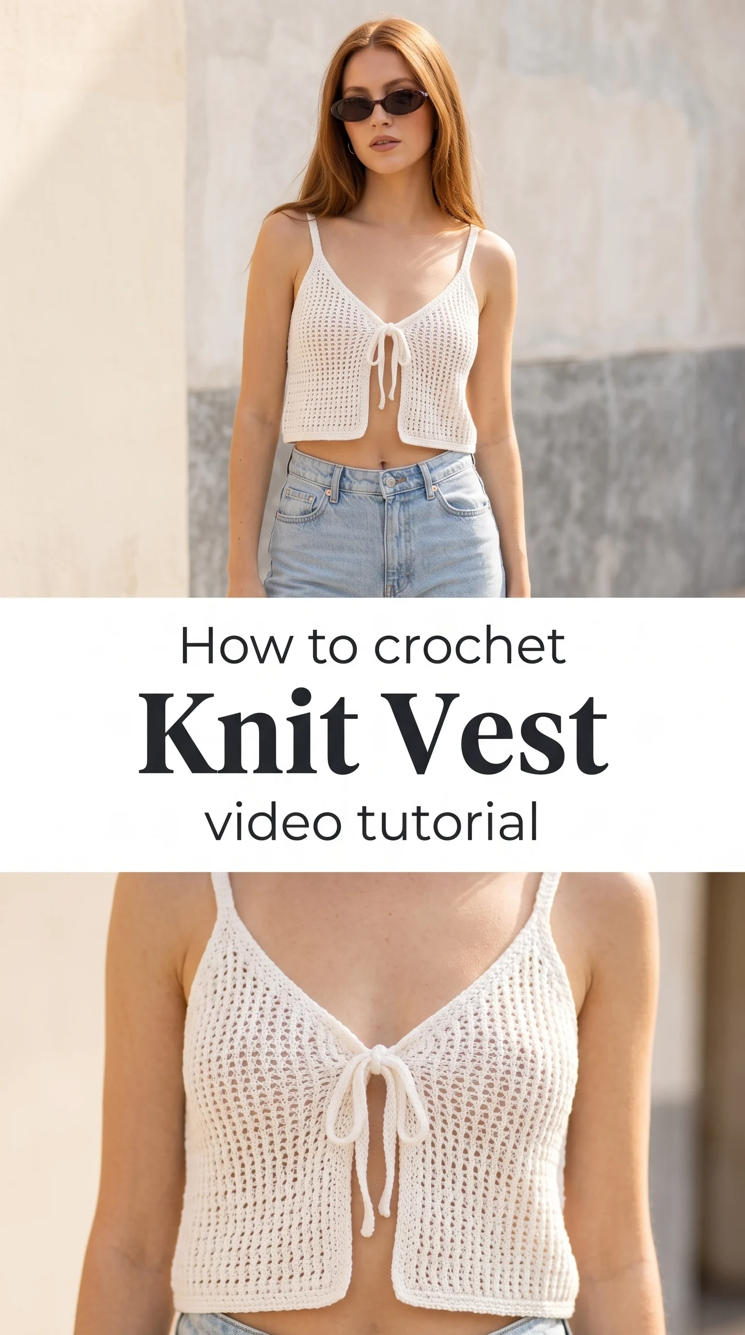 Crochet Knit Vest: A Chic Summer Essential