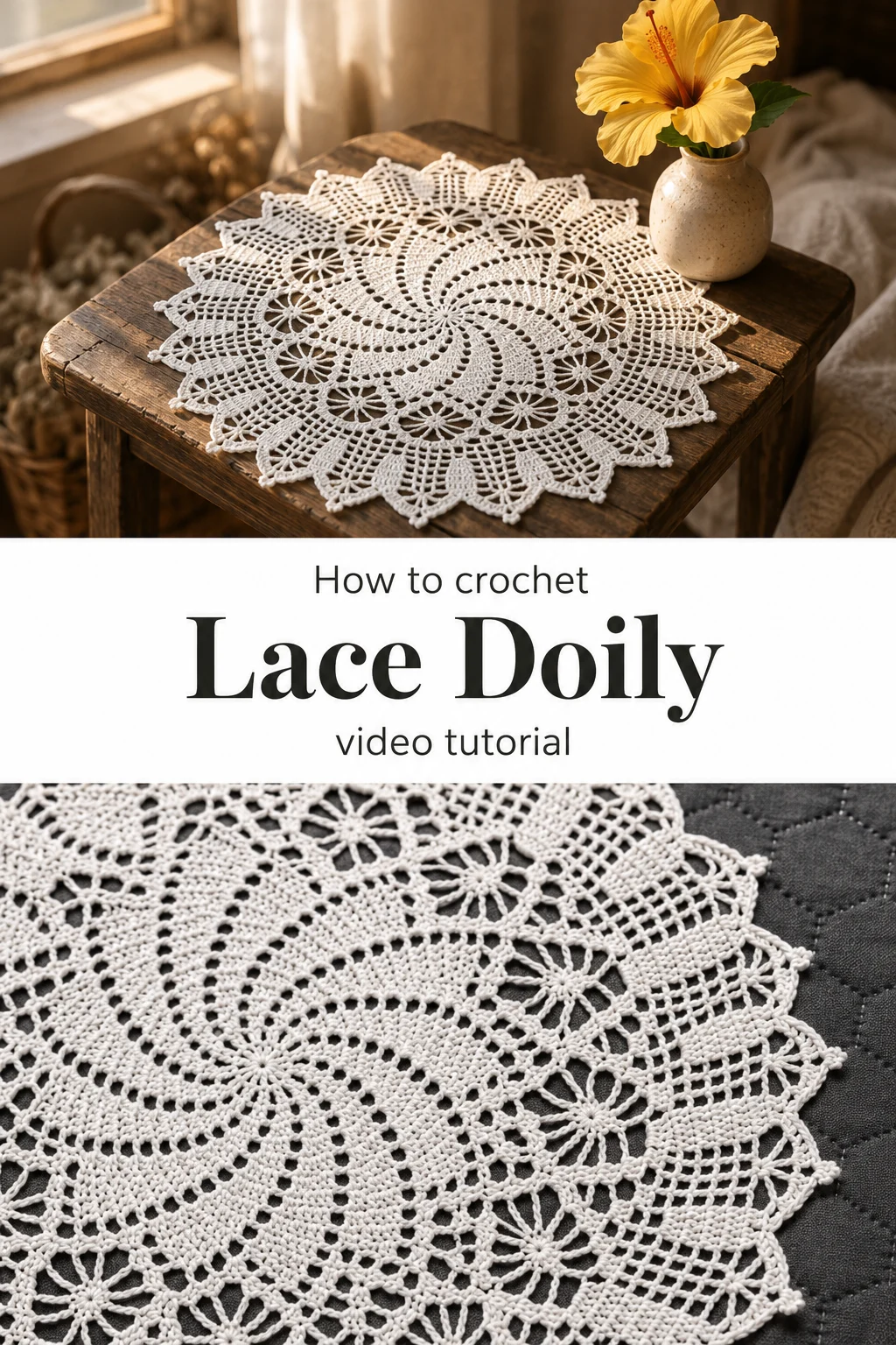 Crochet Lace Design: A Timeless Handmade Treasure