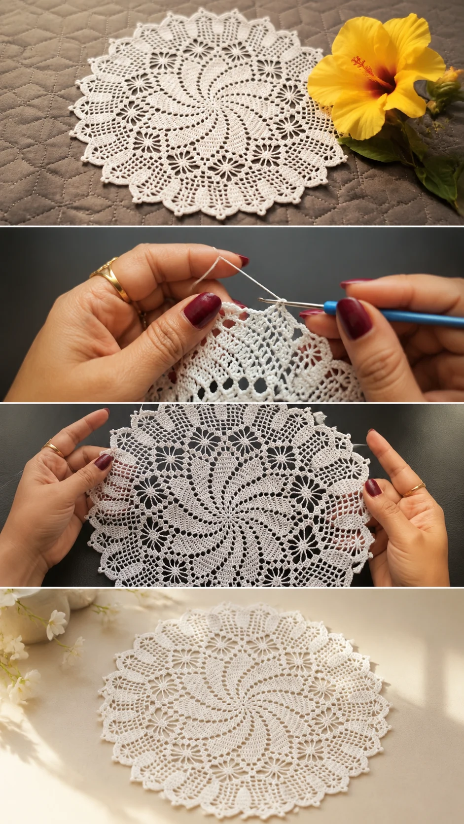 Crochet Lace Design: A Timeless Handmade Treasure pattern