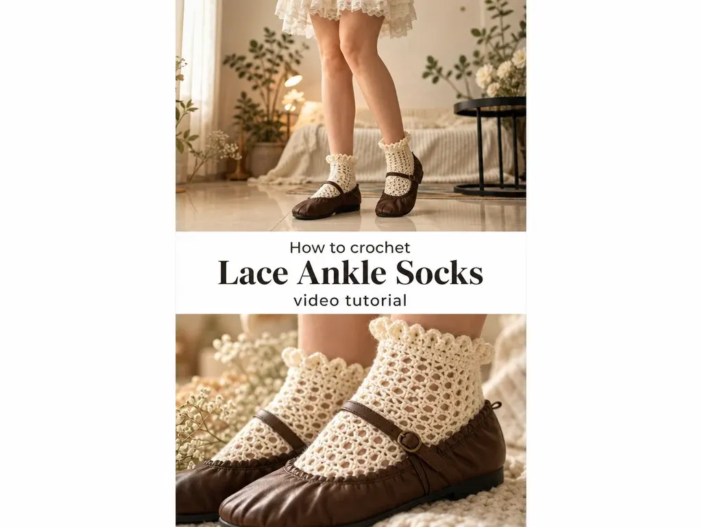 Crochet Lace Socks: A Delicate and Timeless Treasure
