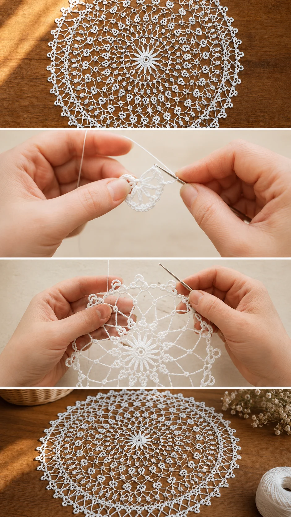 Crochet Lace Tablecloth: A Timeless Elegant Statement pattern
