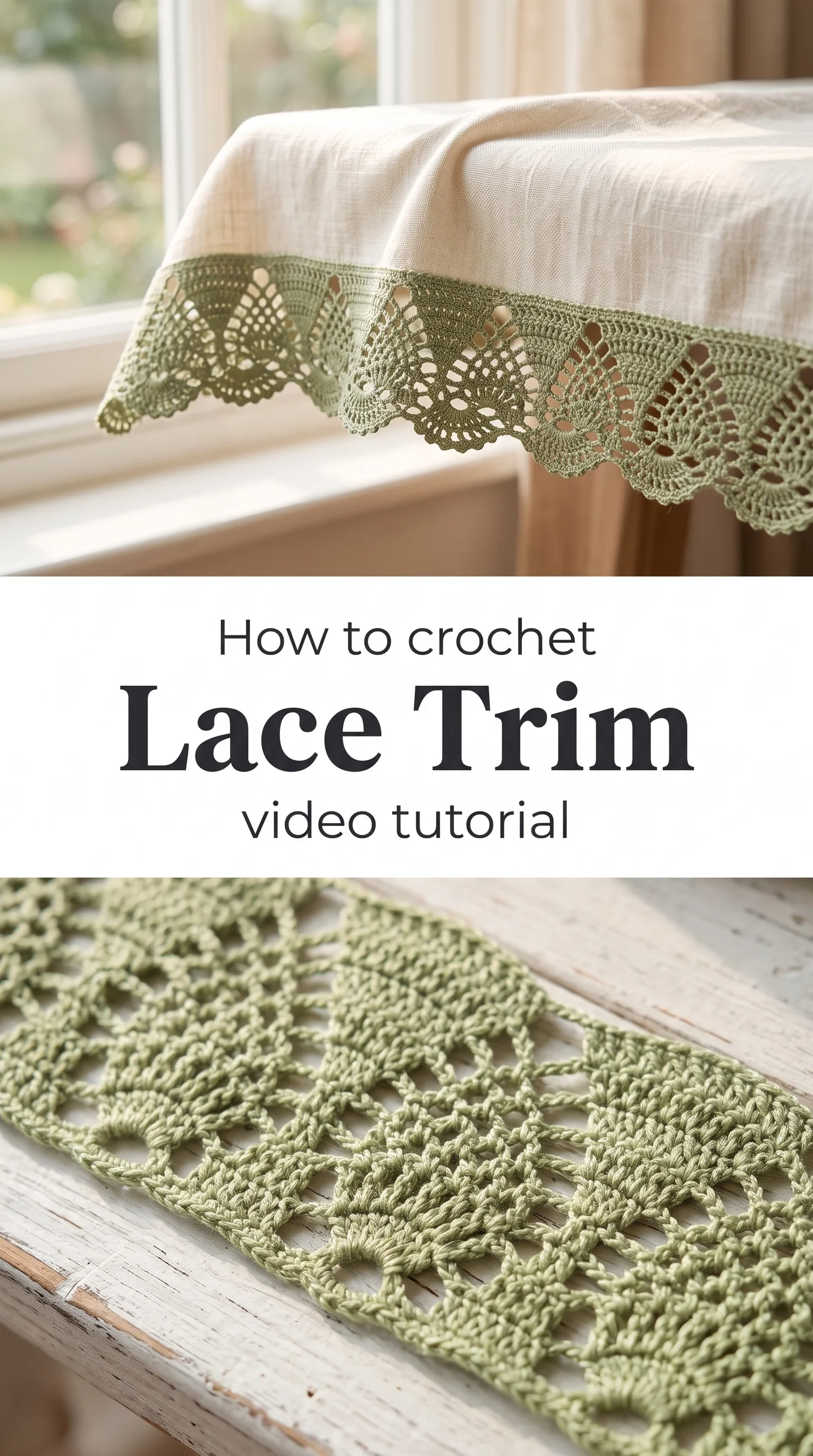 Crochet Lace Trim: A Delicate and Timeless Detail