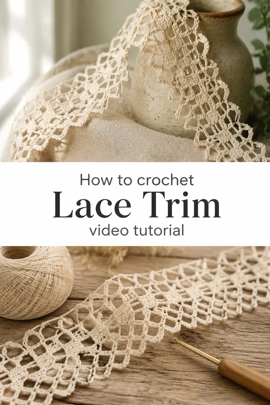 Crochet Lace Trim: A Delicate Handmade Classic