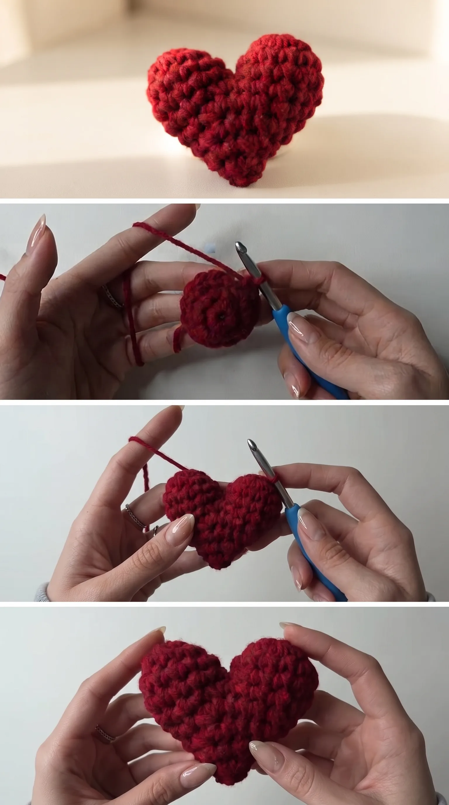 Crochet Love Heart: A Sweet and Charming Keepsake pattern