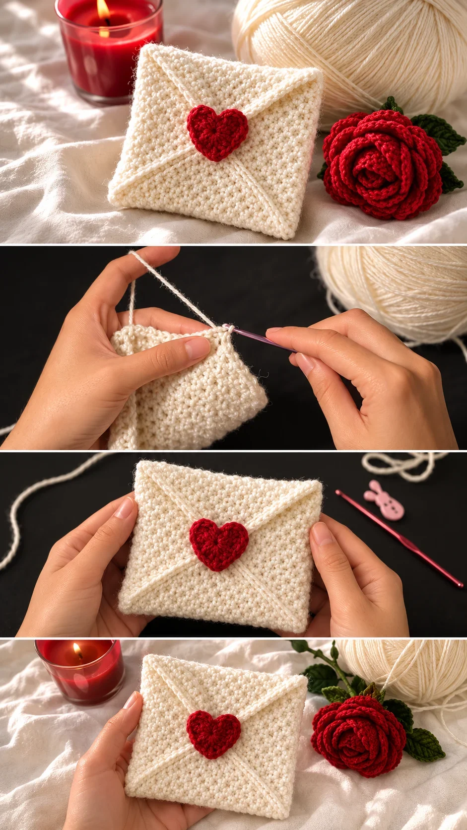 Crochet Love Letter Envelope: A Romantic Handmade Keepsake pattern