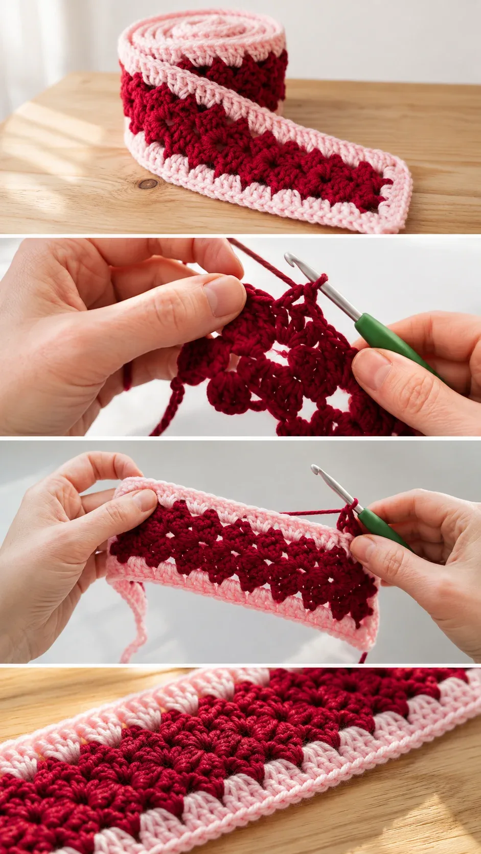 Crochet Mile-A-Minute Blanket: A Bold Timeless Treasure pattern