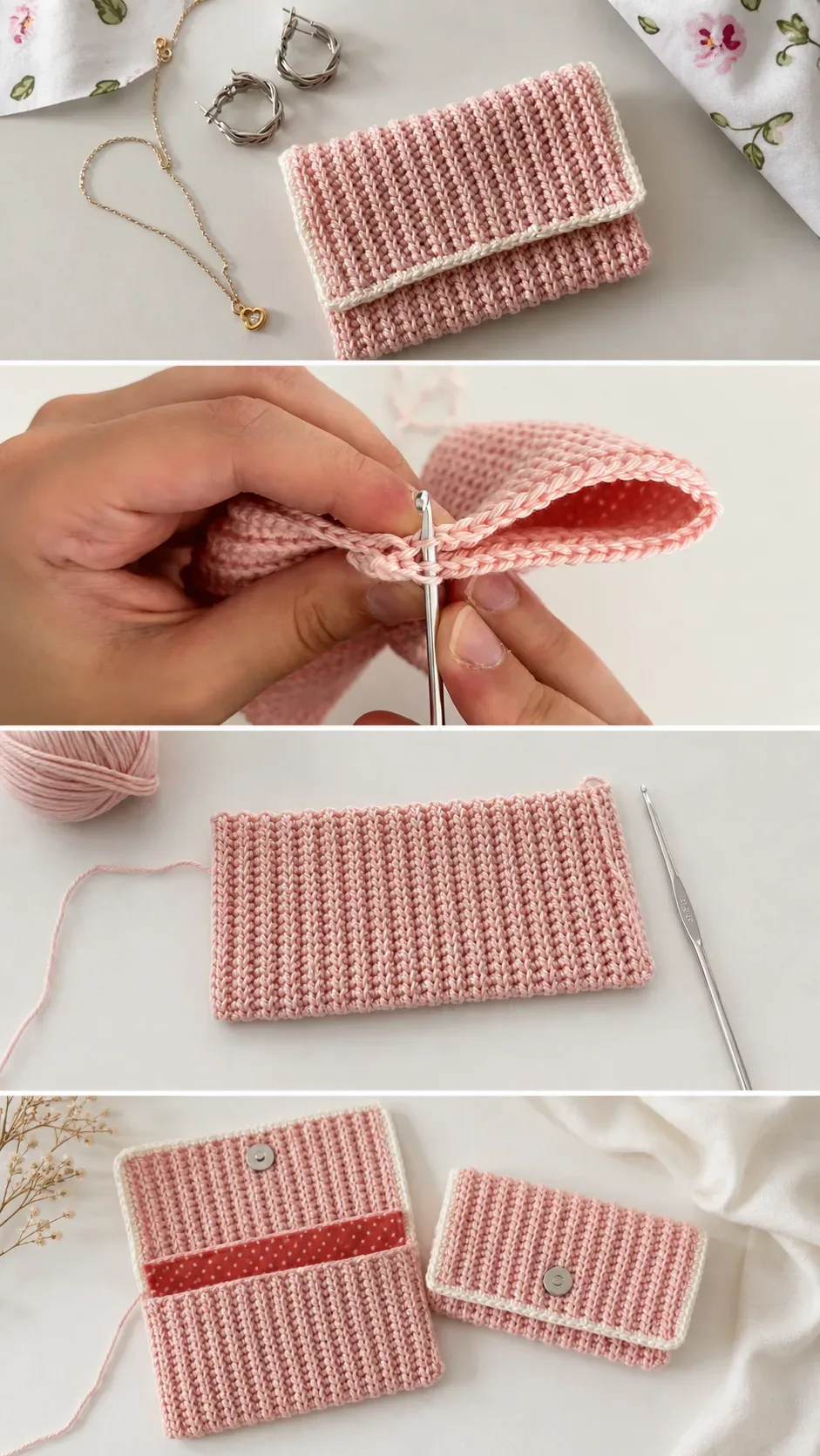 Crochet Mini Wallet: A Chic and Practical Accessory pattern