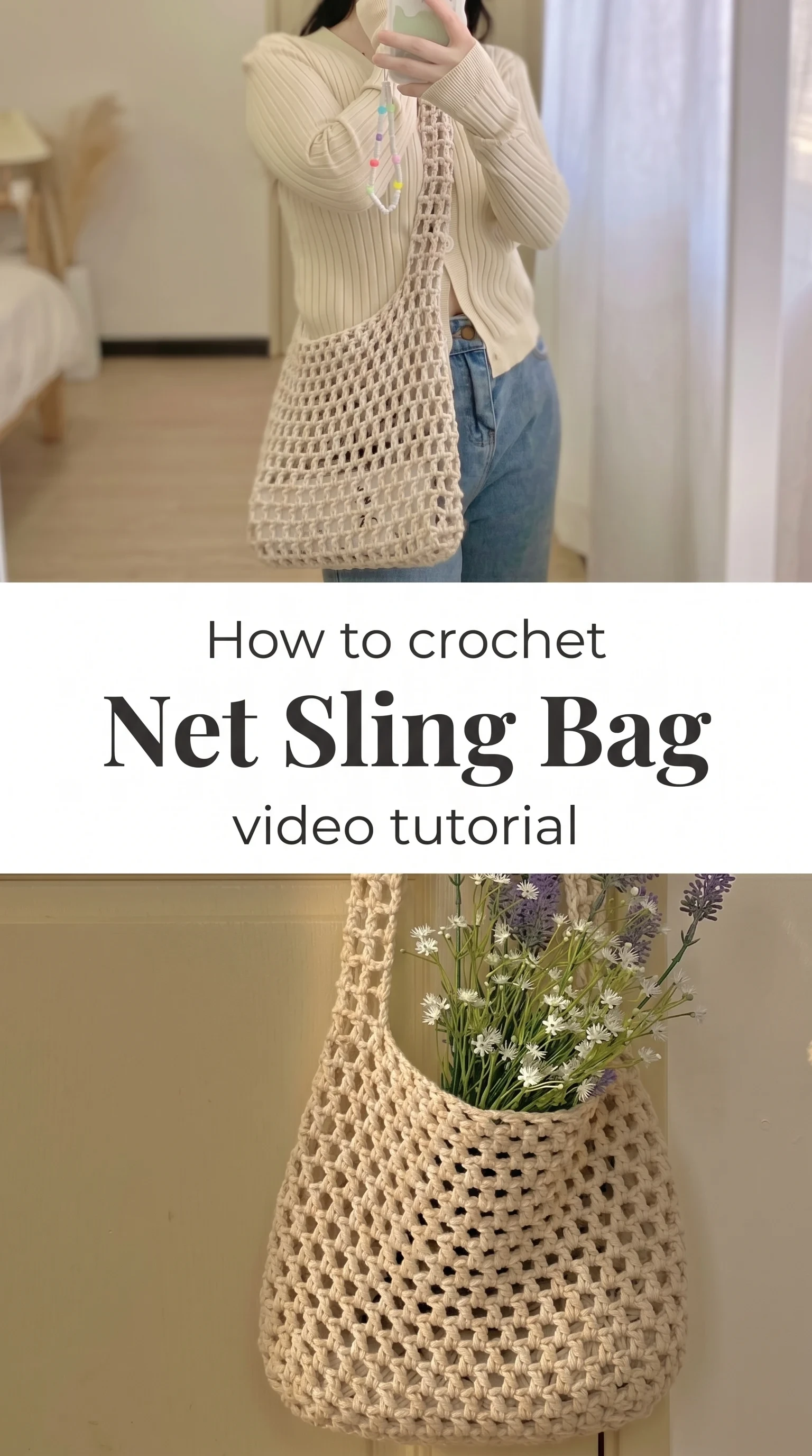 Crochet Net Sling Bag: A Breezy Summer Essential