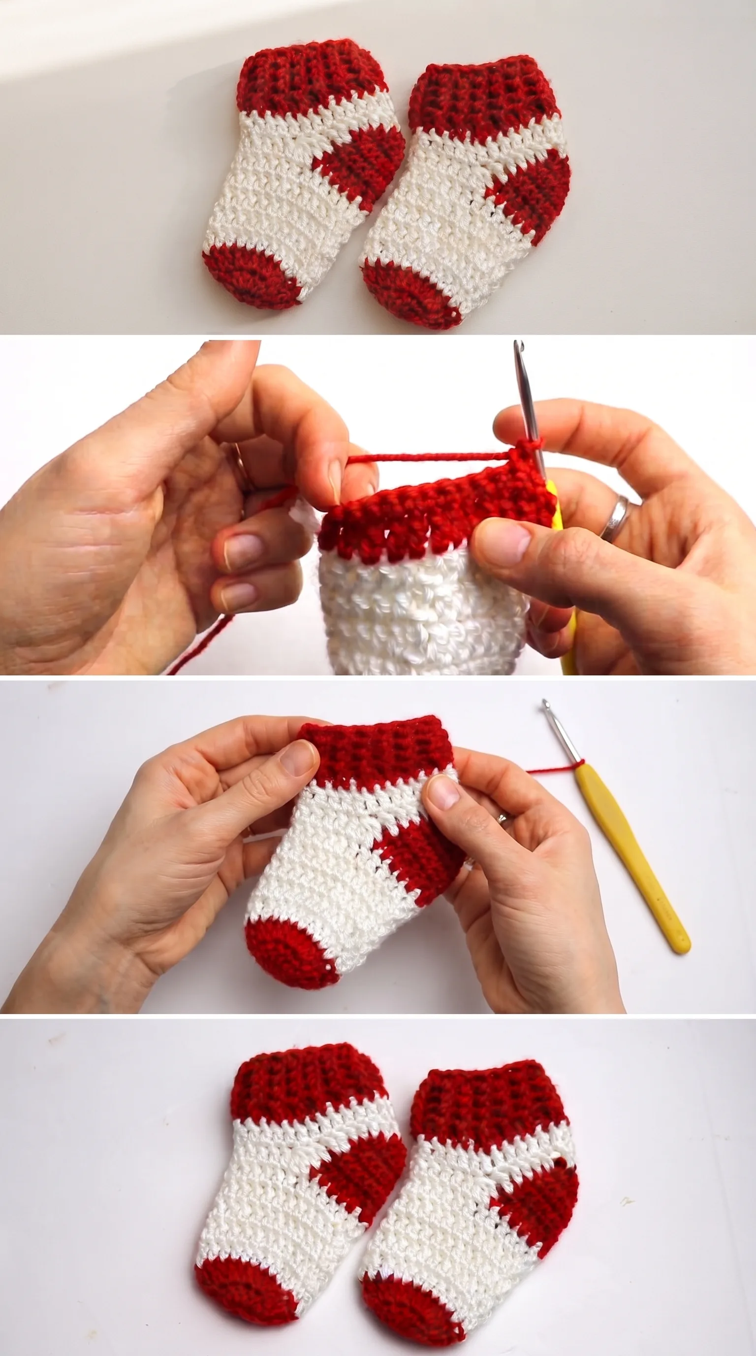Crochet Newborn Socks: A Sweet and Tiny Treasure pattern