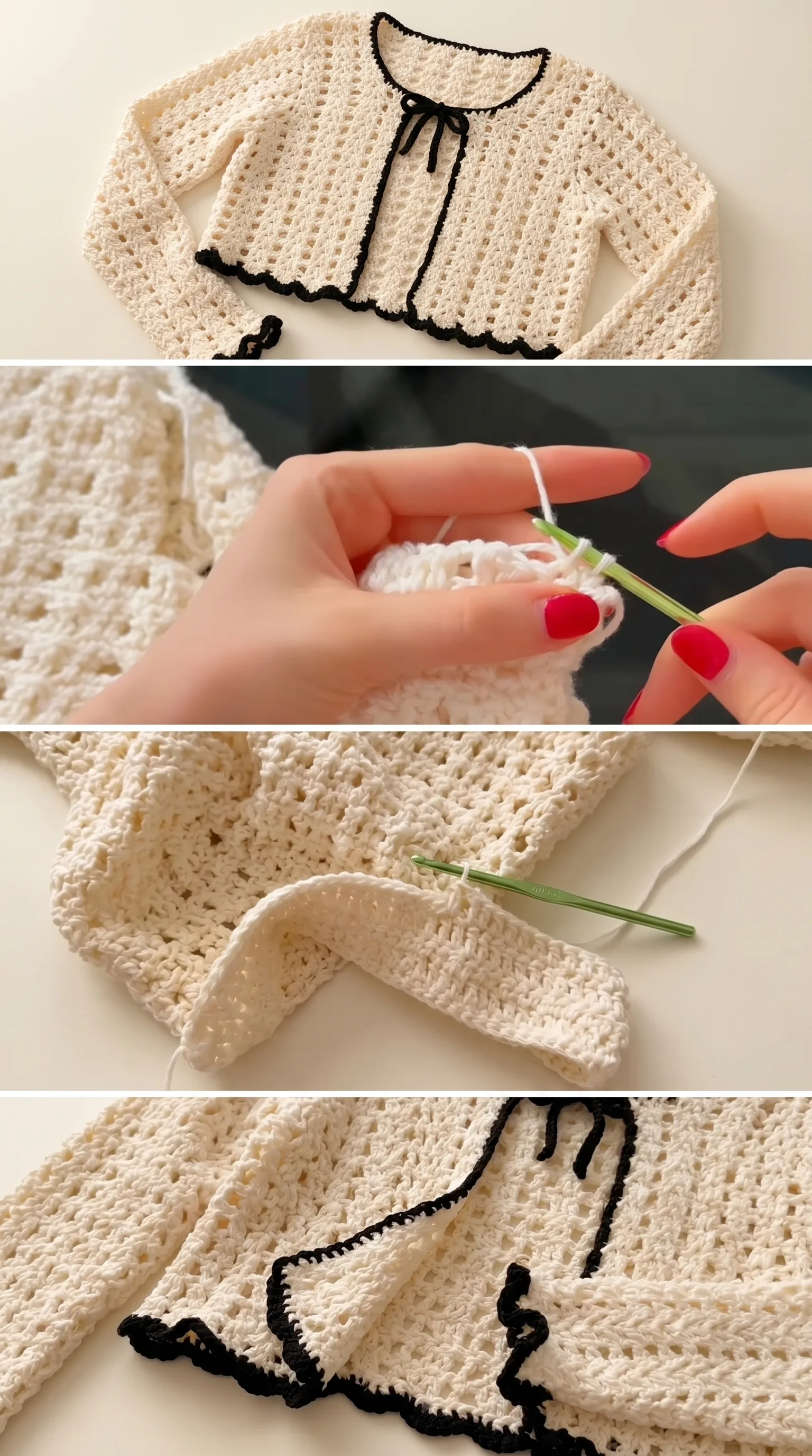 Crochet Old Money Cardigan: A Timeless Elegant Classic pattern