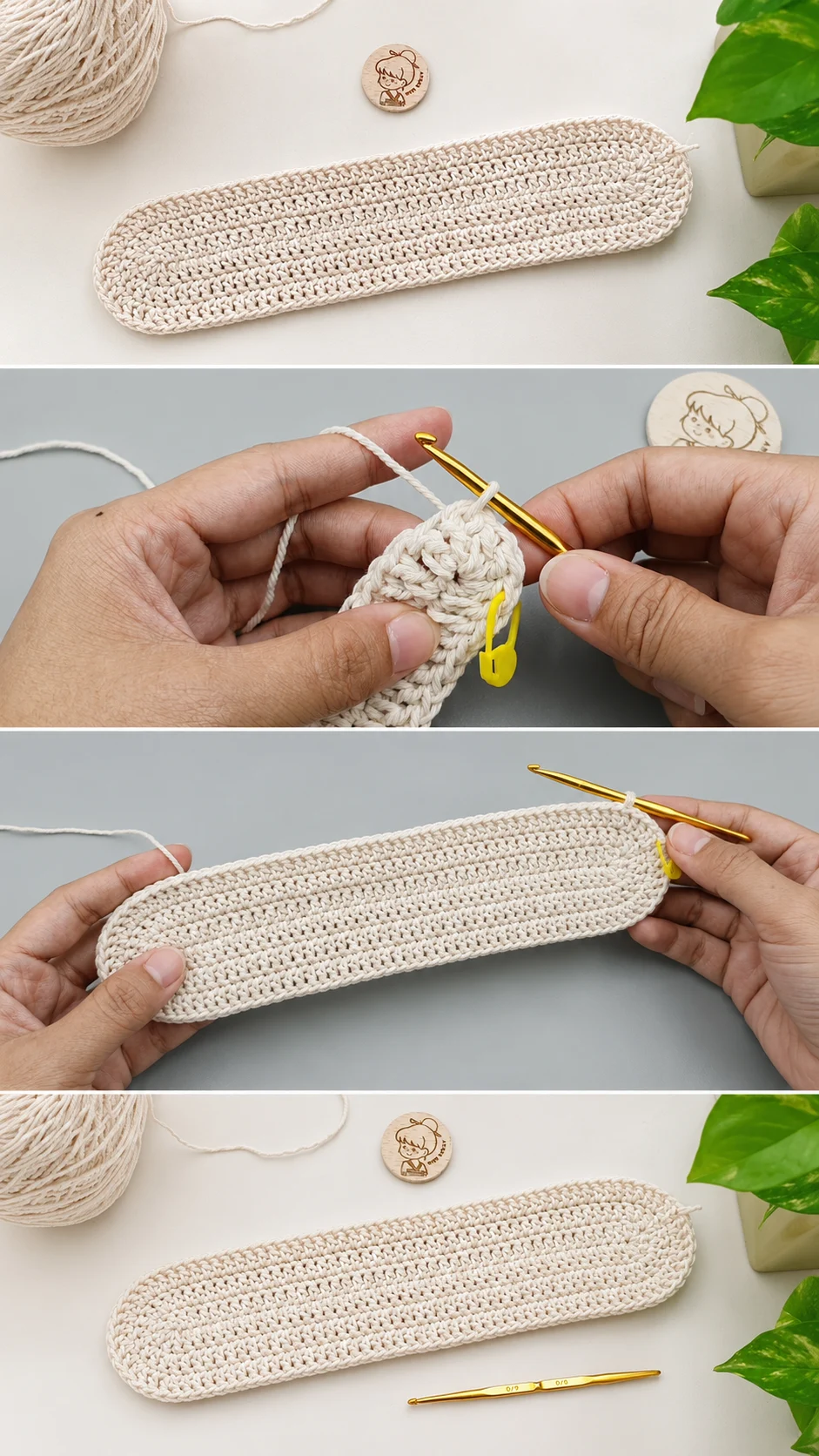 Crochet Oval Bag Base: A Timeless Handmade Foundation pattern
