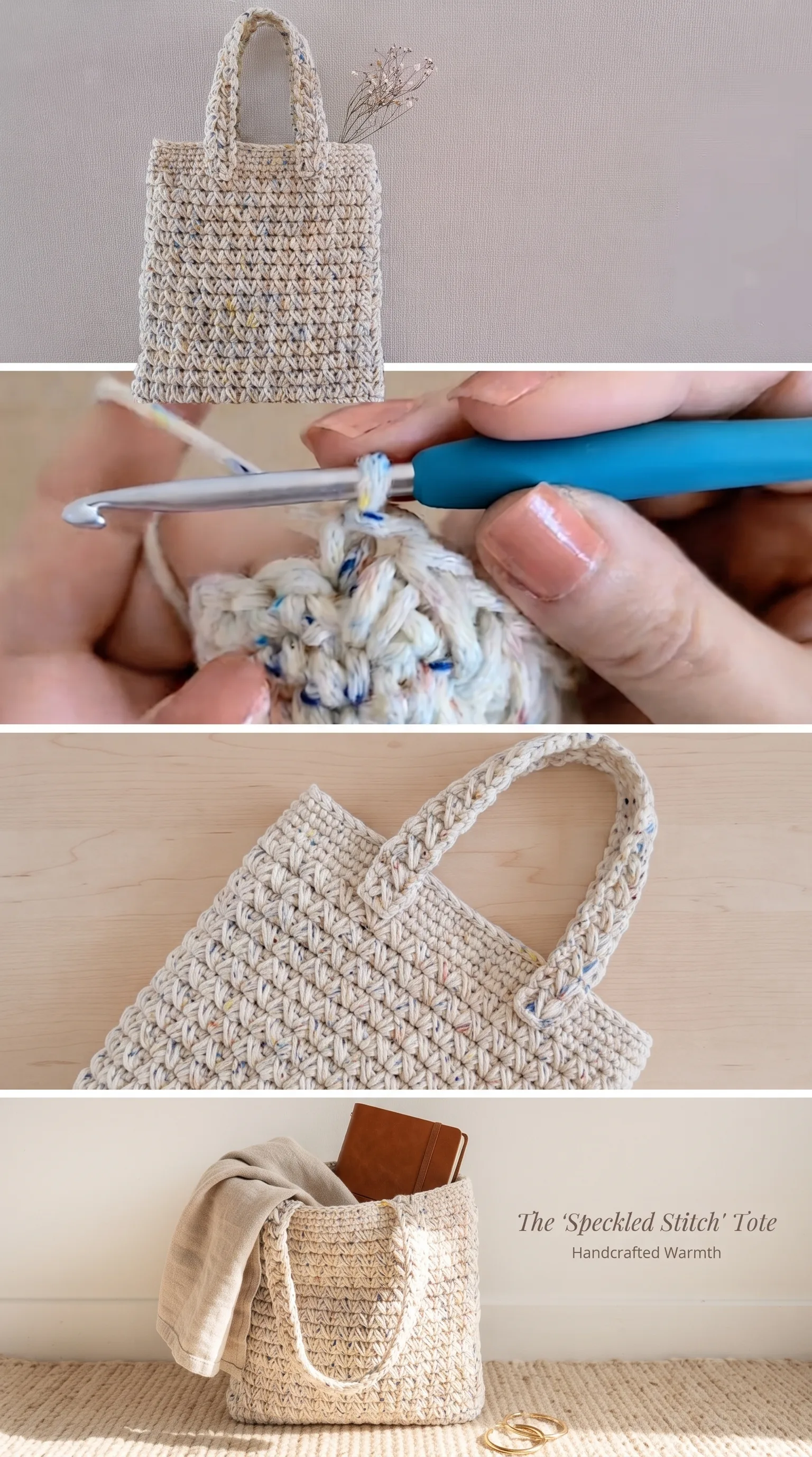 Crochet Patterned Tote Bag: A Charming Everyday Carry pattern