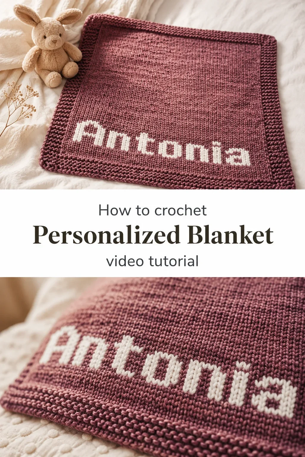 Crochet Personalized Blanket: A Heartfelt Timeless Gift