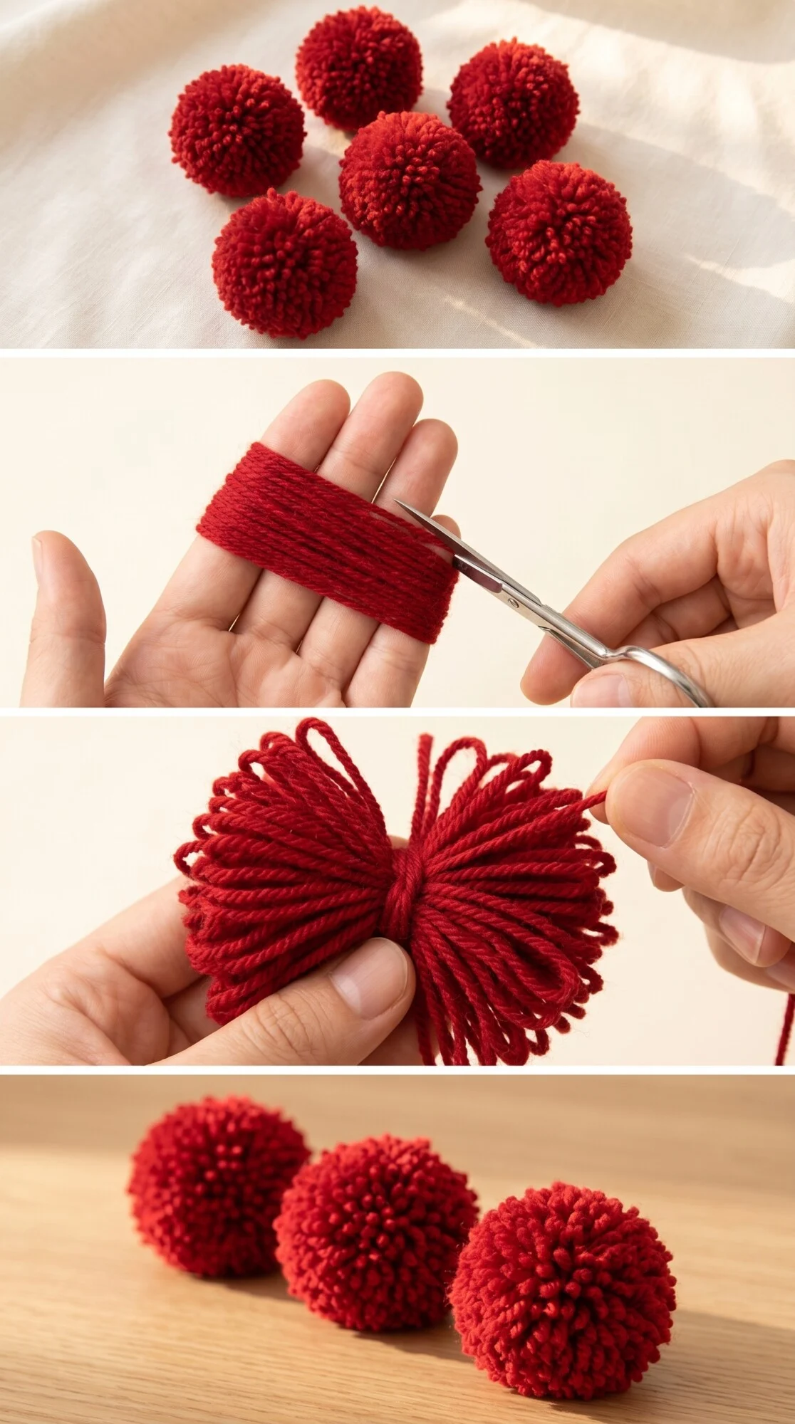 Crochet Pom Poms: A Quick and Playful Accent pattern